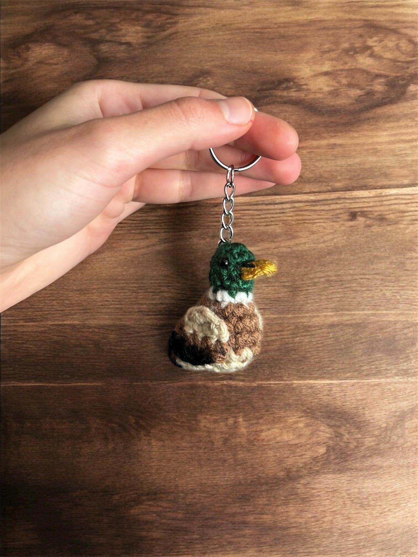 Tiny Birdies Mallard Duck Keychain