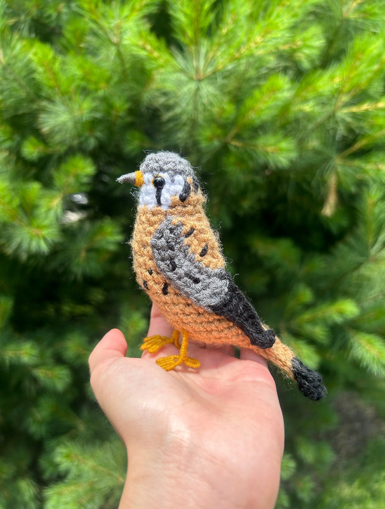 American Kestrel Written Crochet Pattern | DIGITAL PDF