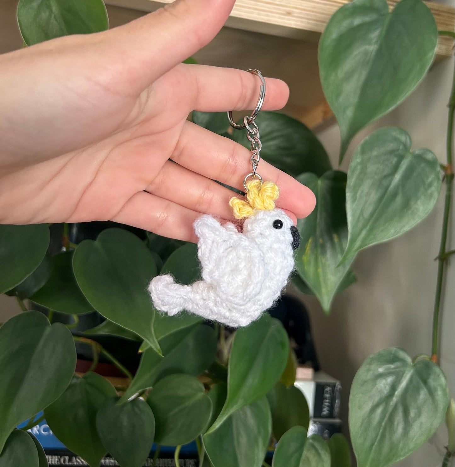 Tiny Birdies Cockatoo Keychain