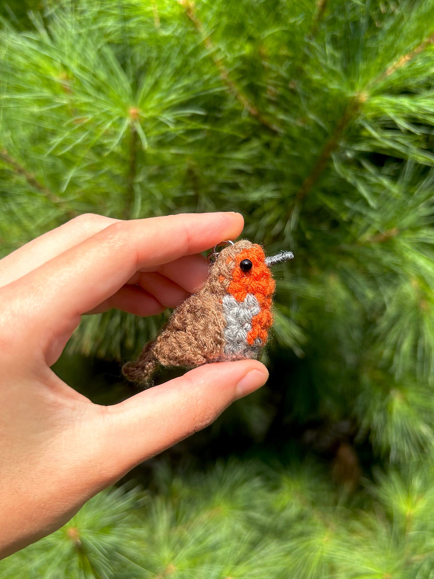 Tiny Birdies European Robin Written Crochet Pattern | DIGITAL PDF