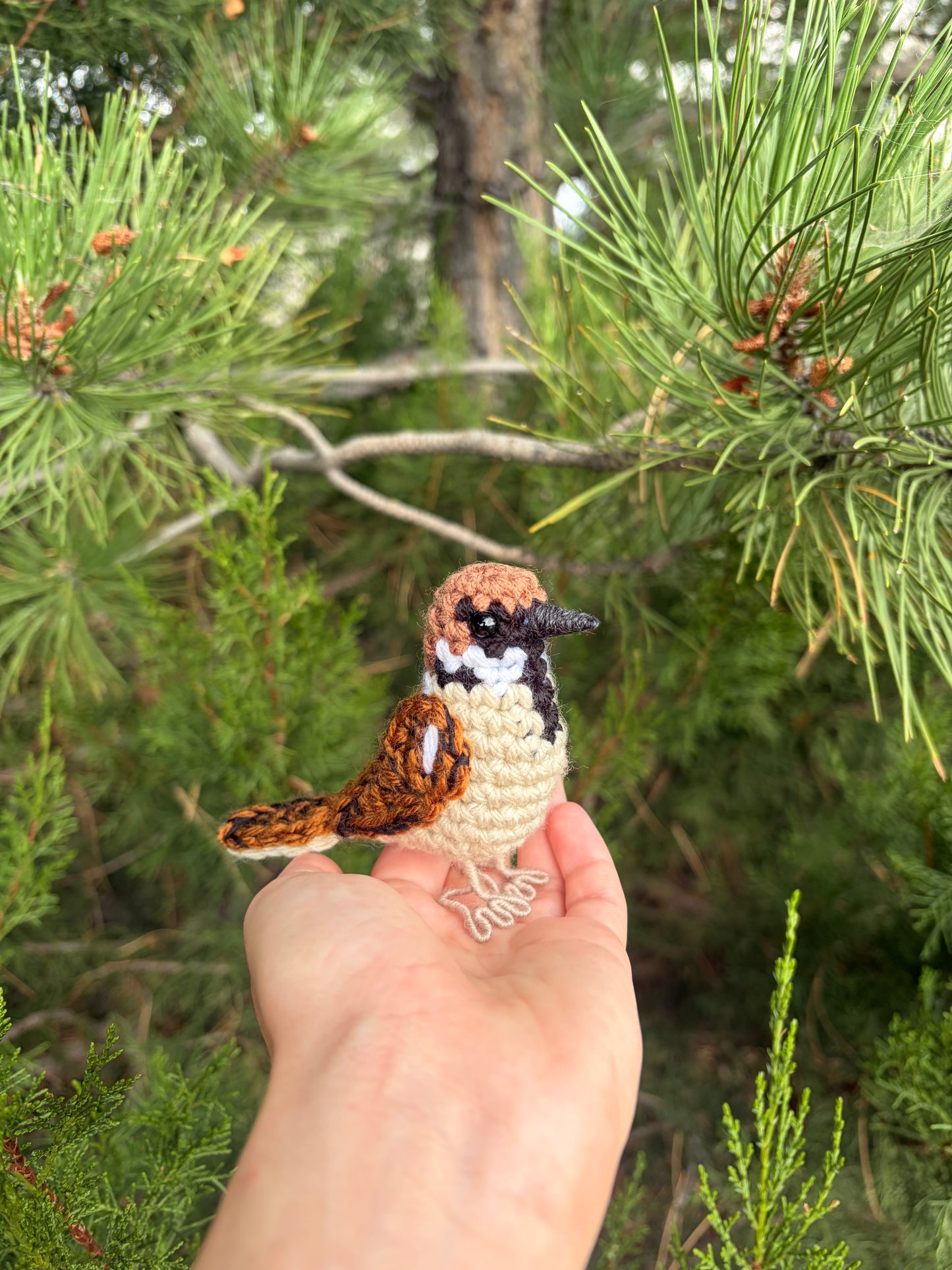 Eurasian Tree Sparrow Plush