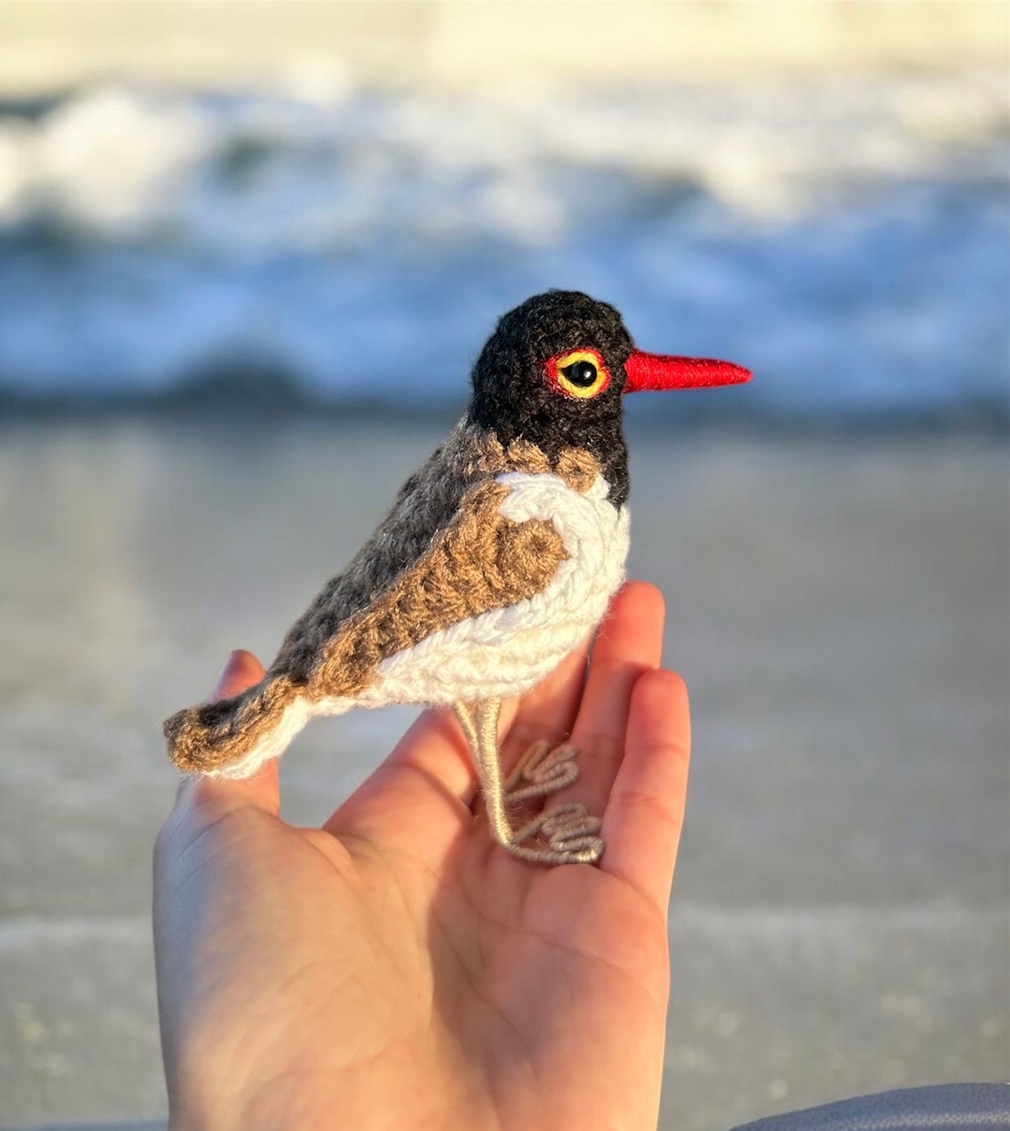 Oystercatcher Written Crochet Pattern | DIGITAL PDF