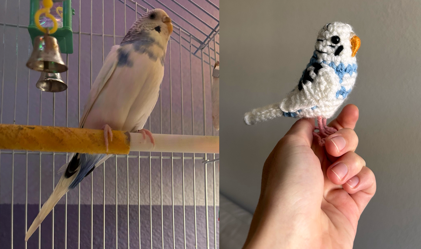 Custom Parakeet Plush