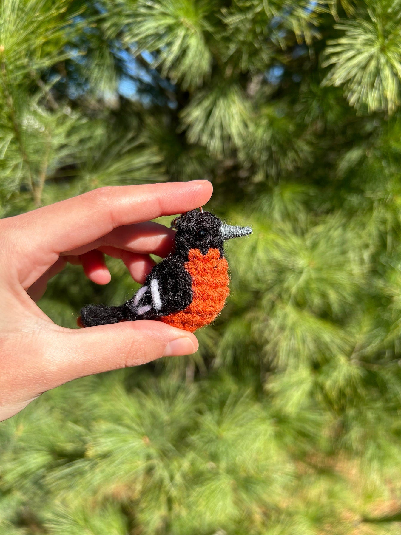 Tiny Birdies Baltimore Oriole Written Crochet Pattern | DIGITAL PDF