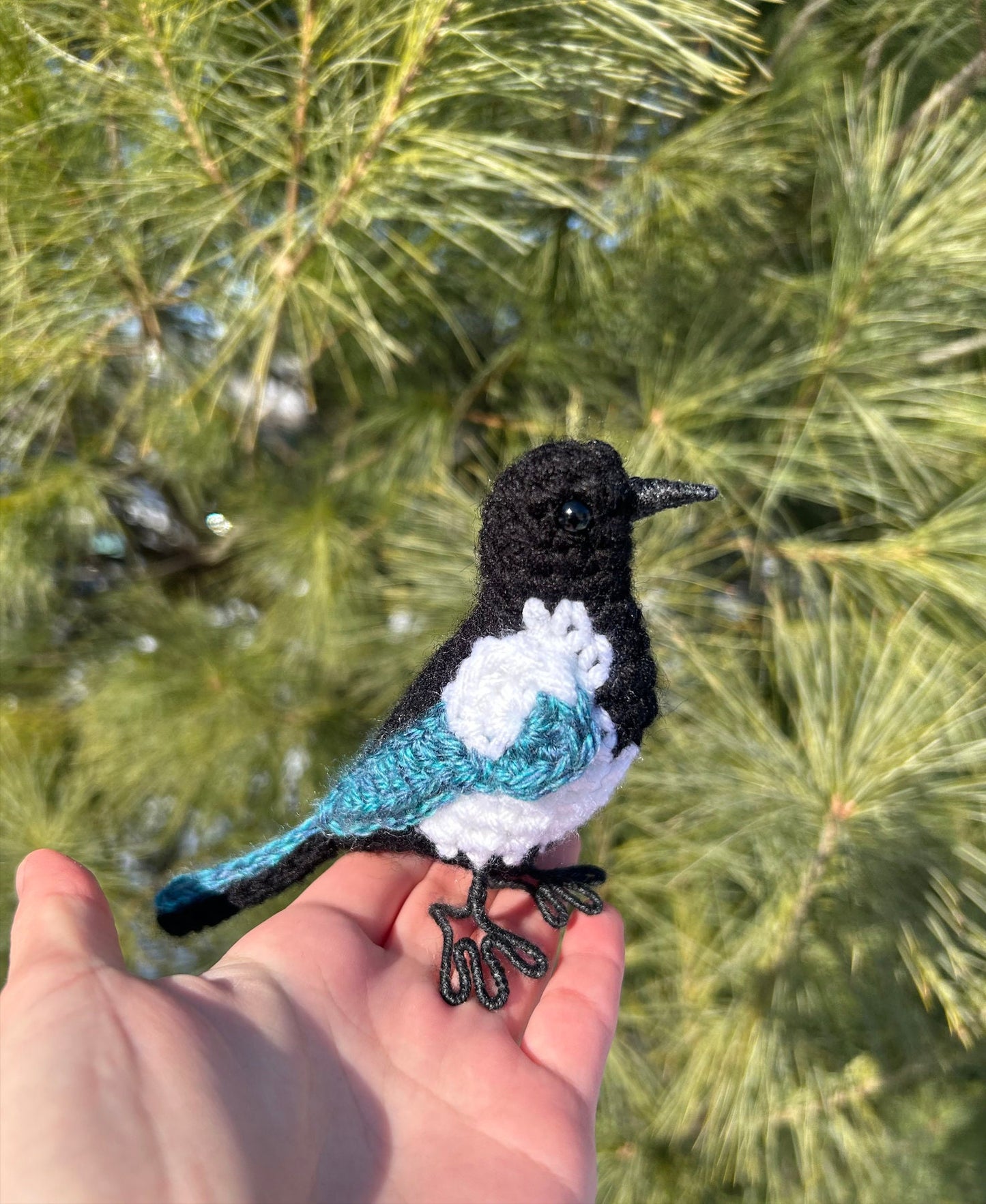 Eurasian Magpie Plush