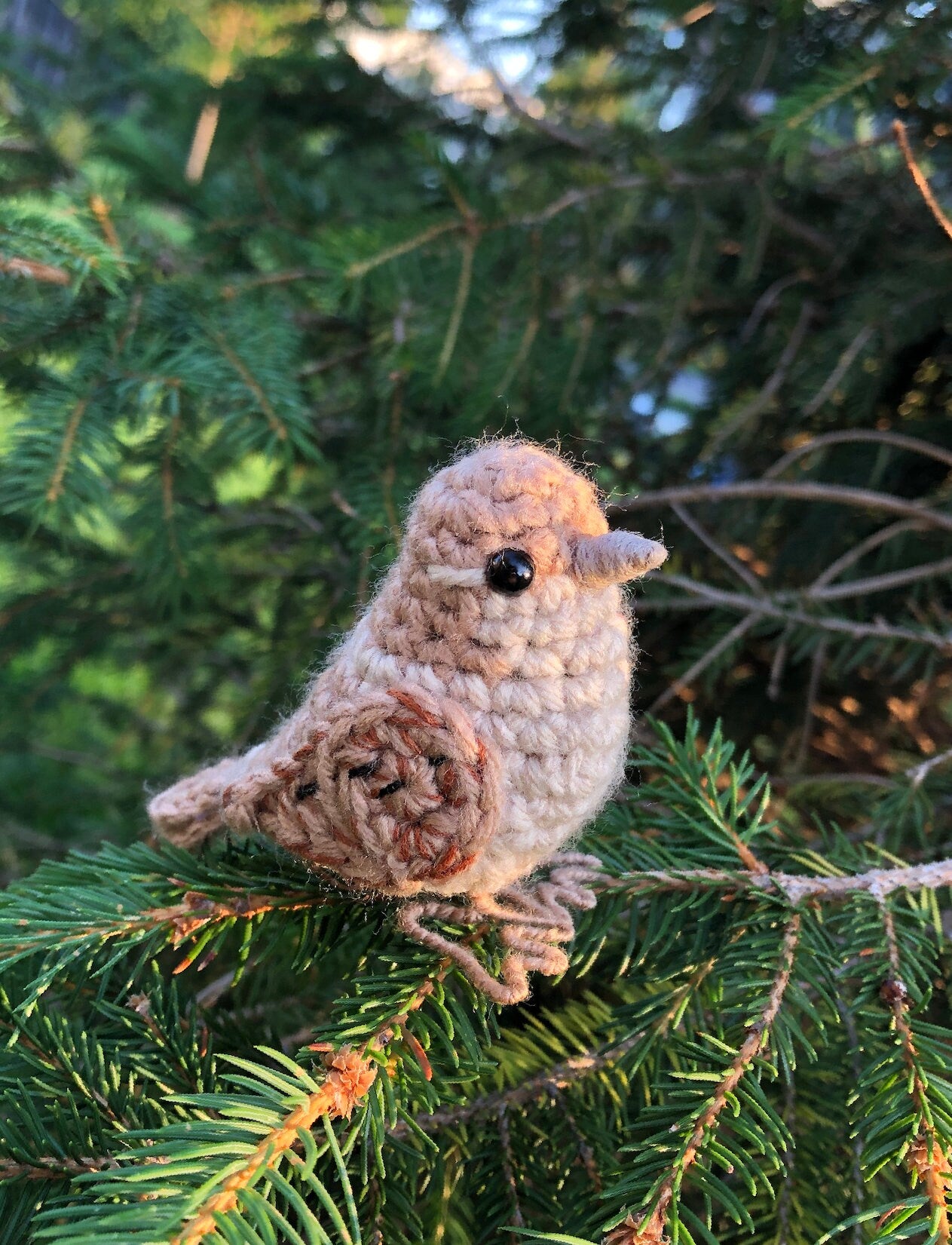 Male + Female Sparrow Crochet Pattern Bundle | DIGITAL PDFs