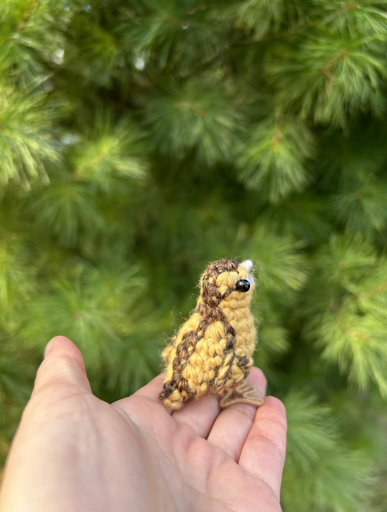 Quail Chick Written Crochet Pattern | DIGITAL PDF