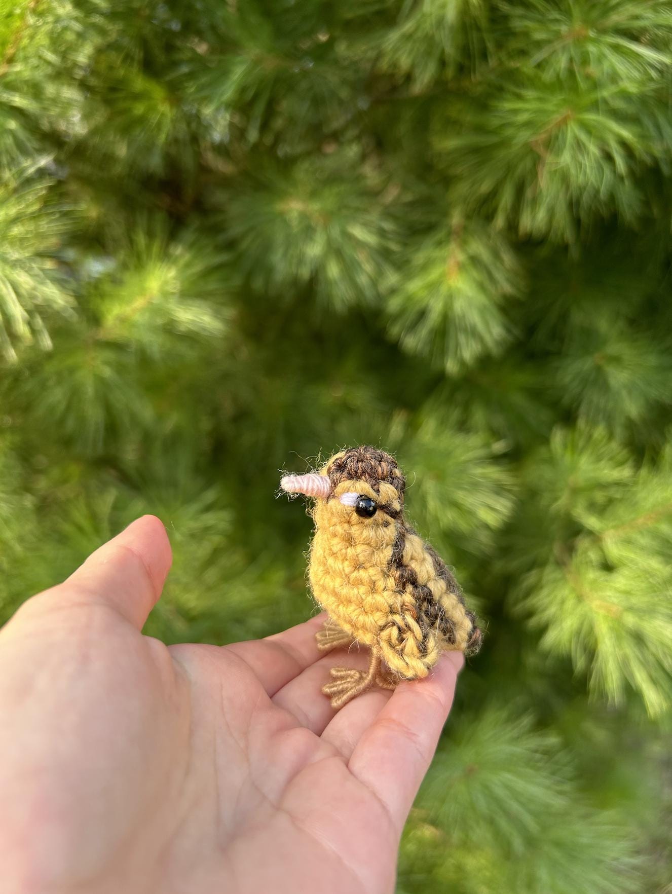Quail Chick Written Crochet Pattern | DIGITAL PDF