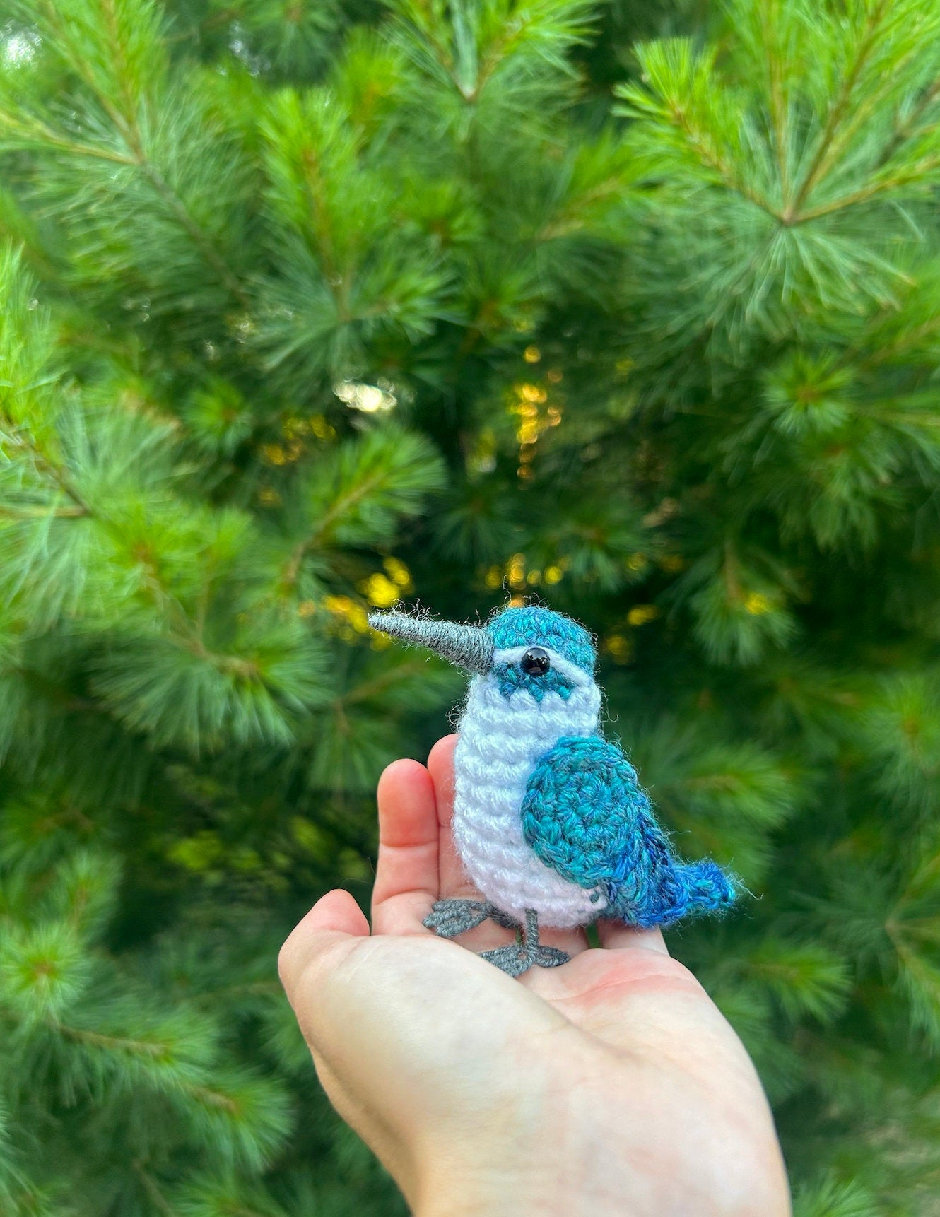 Collared Kingfisher Plush