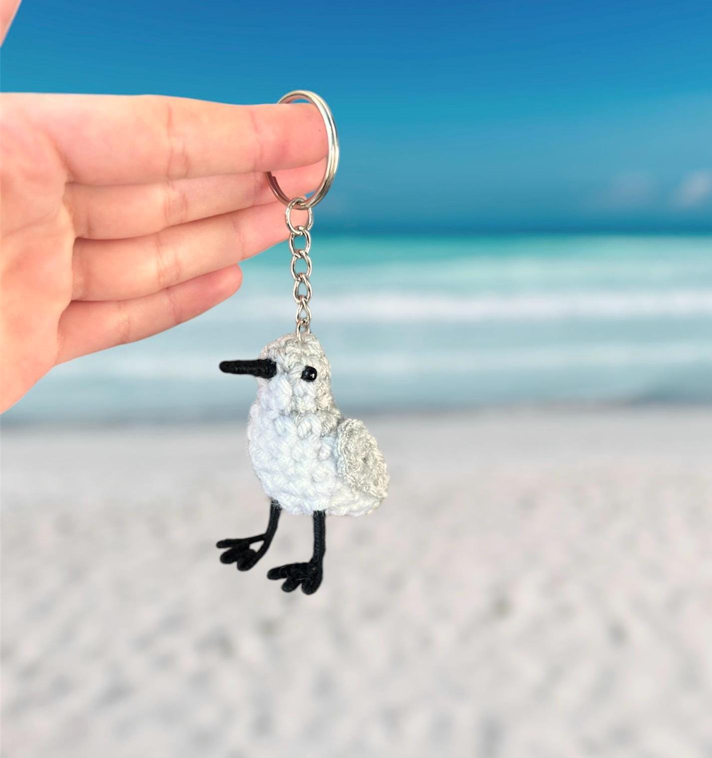 Tiny Birdies Sandpiper Keychain