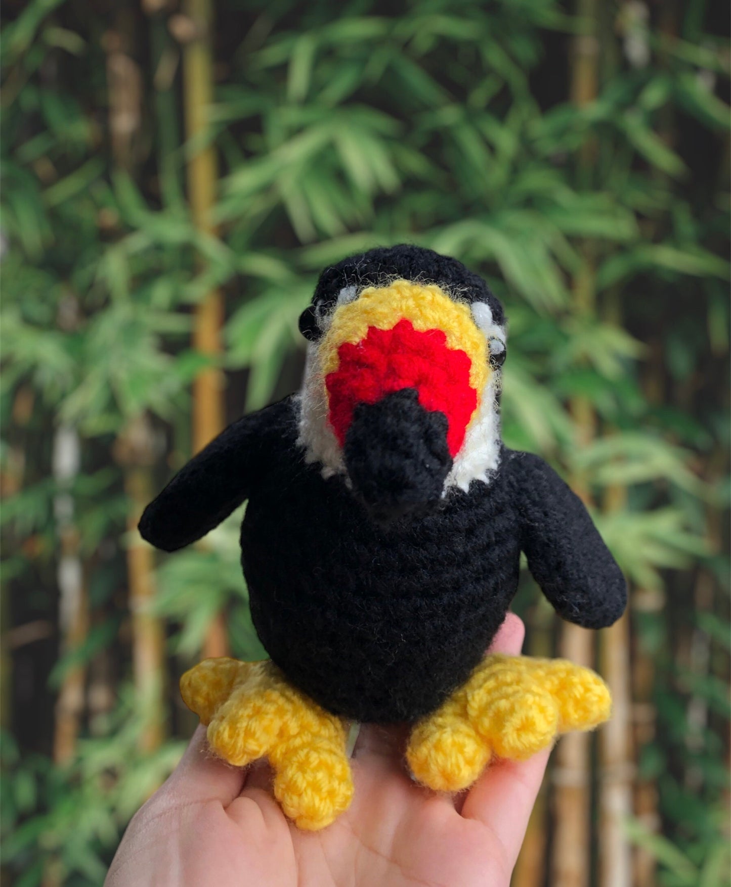 Toucan Written Crochet Pattern | DIGITAL PDF