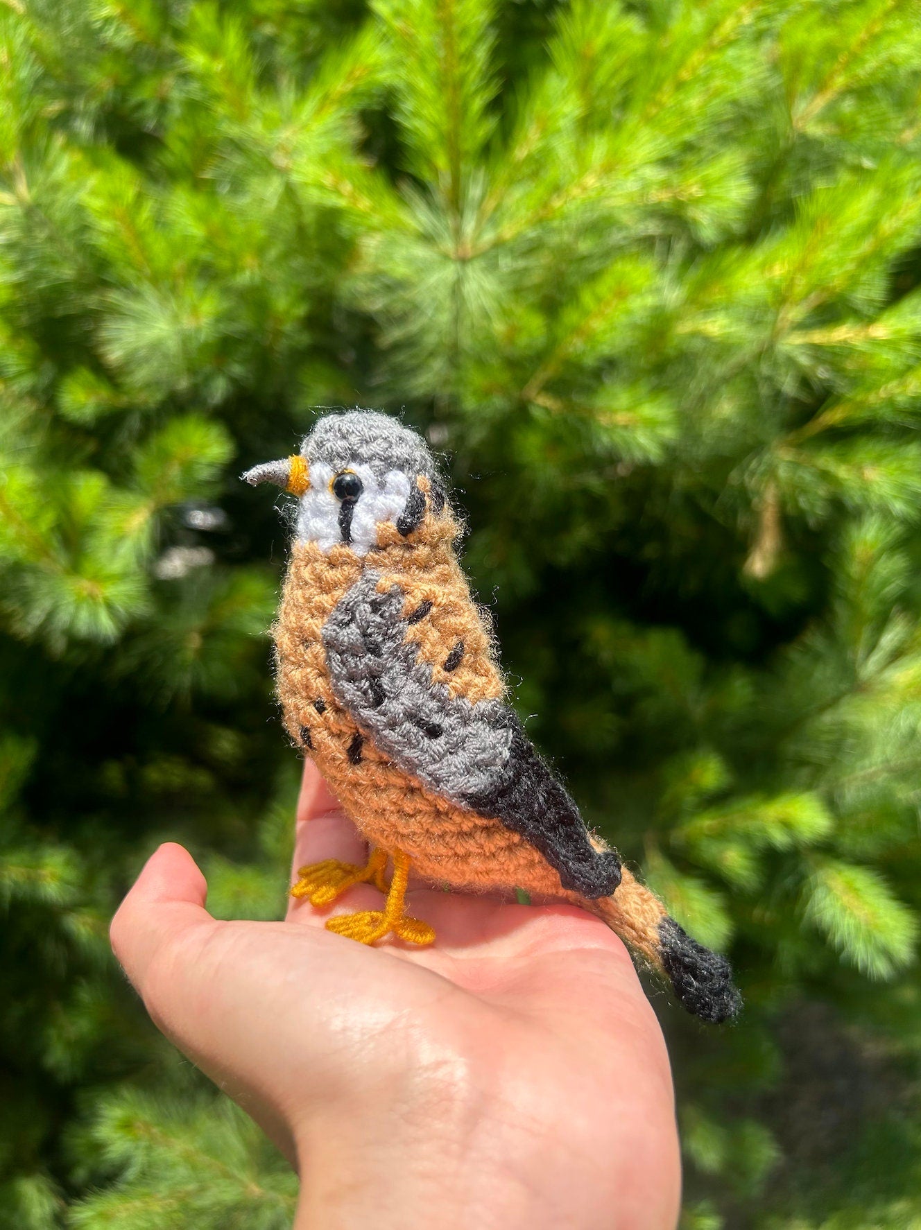 American Kestrel Written Crochet Pattern | DIGITAL PDF