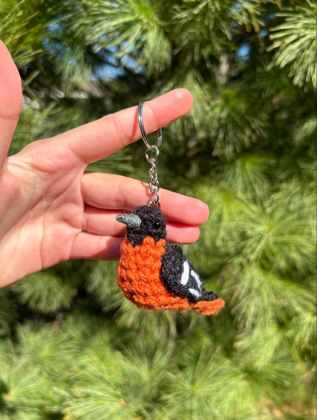 Tiny Birdies Baltimore Oriole Written Crochet Pattern | DIGITAL PDF