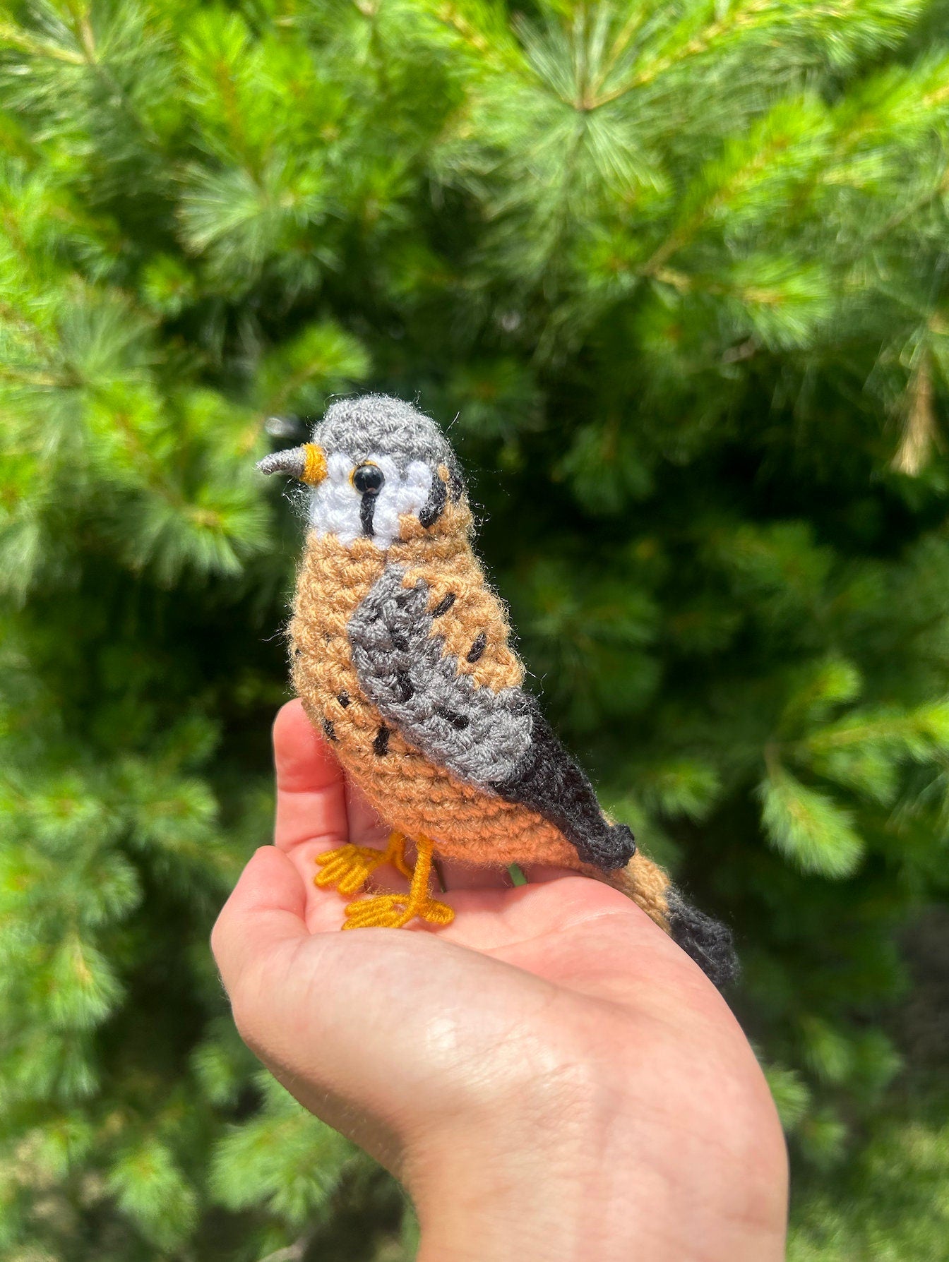 American Kestrel Written Crochet Pattern | DIGITAL PDF