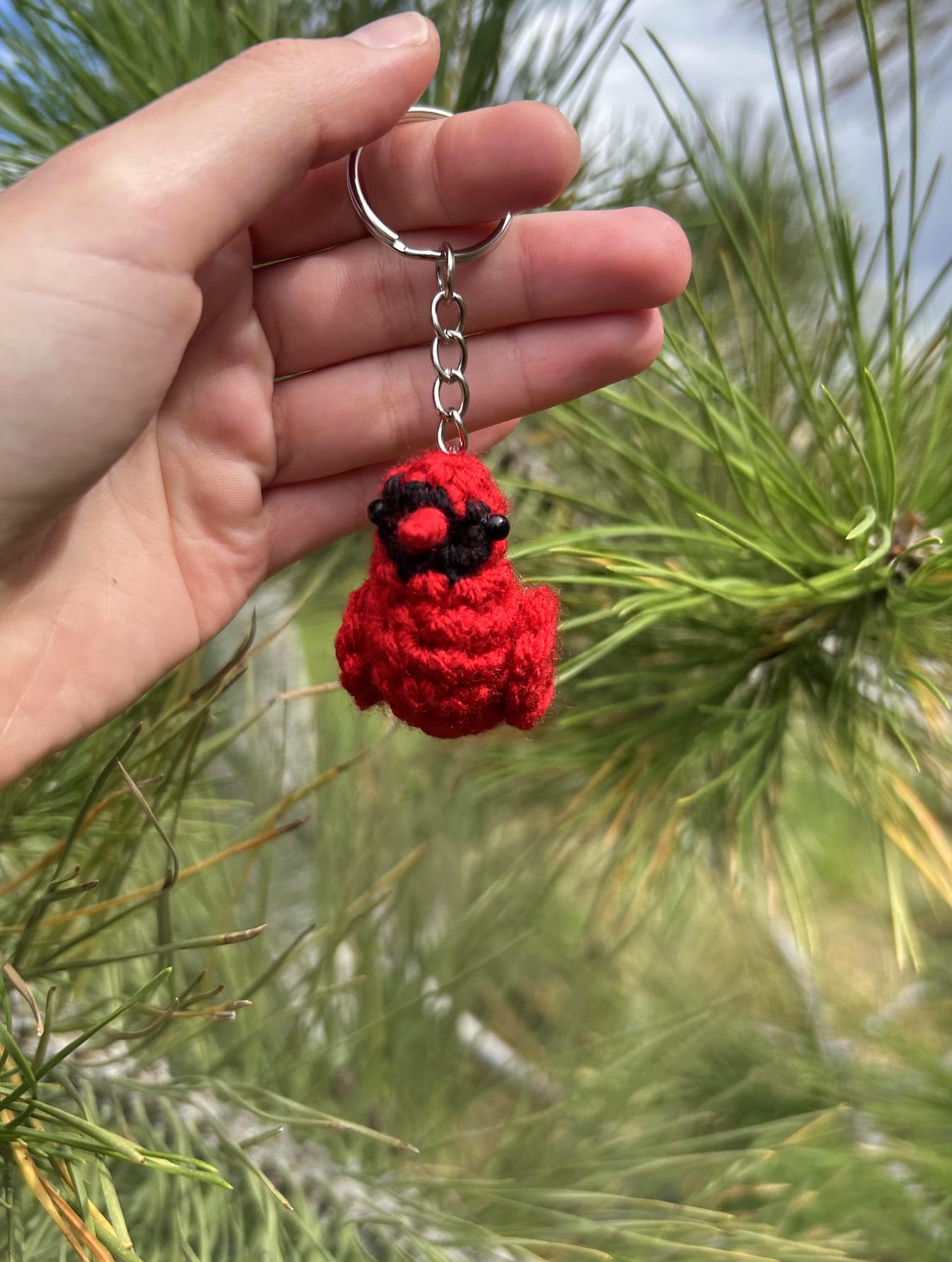 Tiny Birdies Cardinal Written Crochet Pattern | DIGITAL PDF