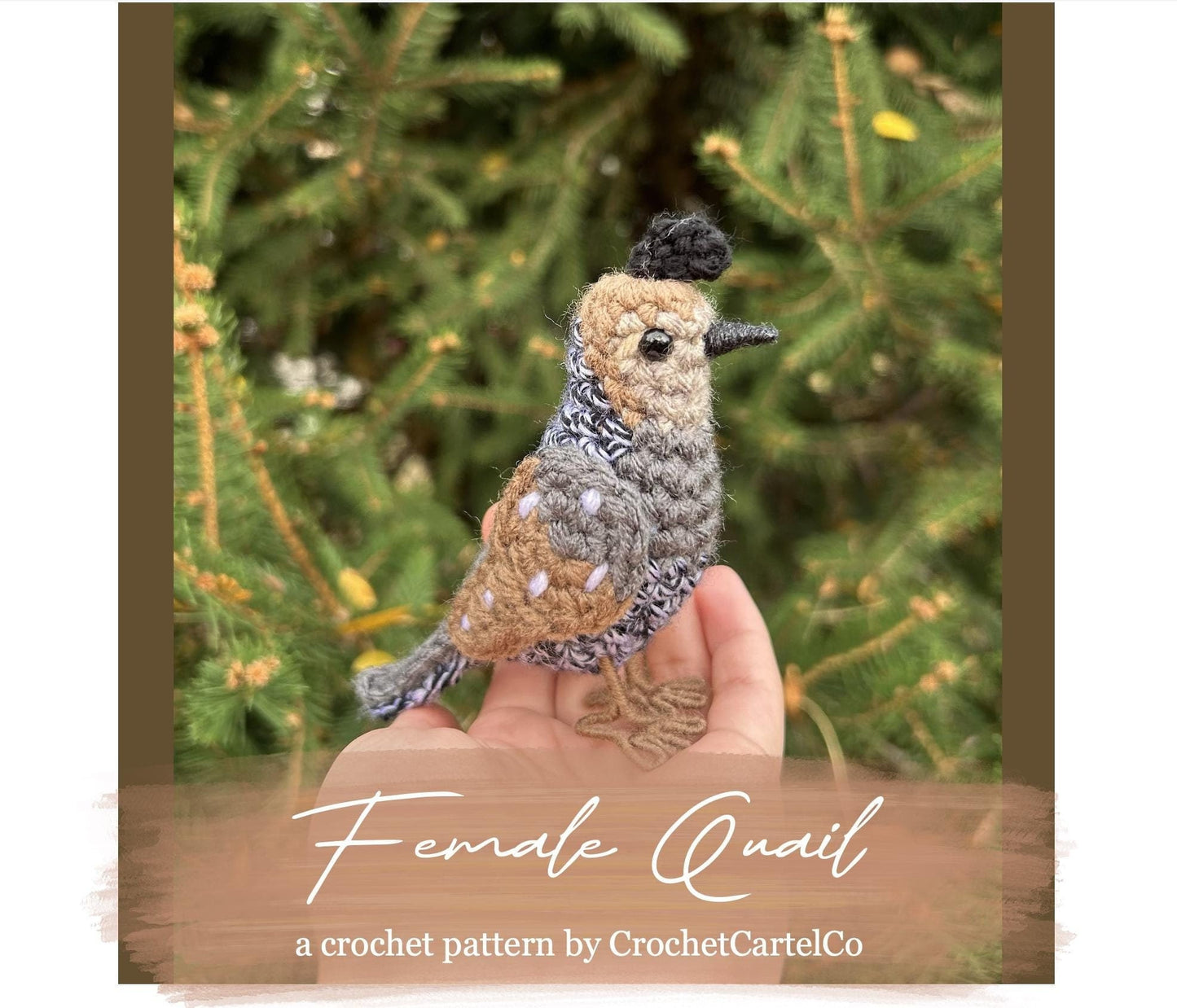 Quail Family Crochet Pattern Bundle | DIGITAL PDFs