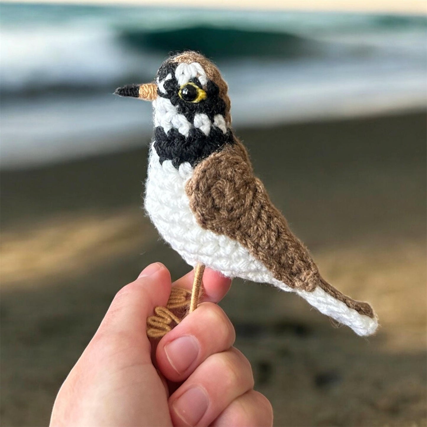 Ringed Plover Written Crochet Pattern | DIGITAL PDF