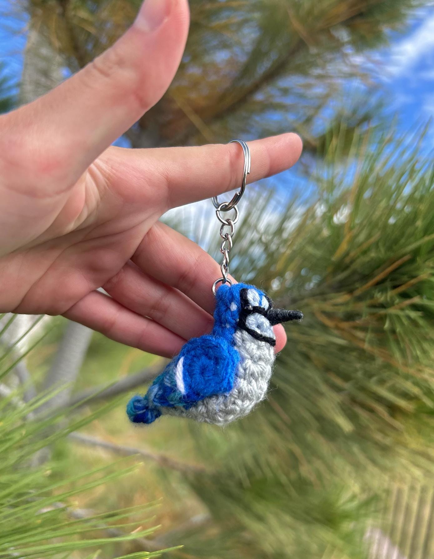 Tiny Birdies Blue Jay Written Crochet Pattern | DIGITAL PDF