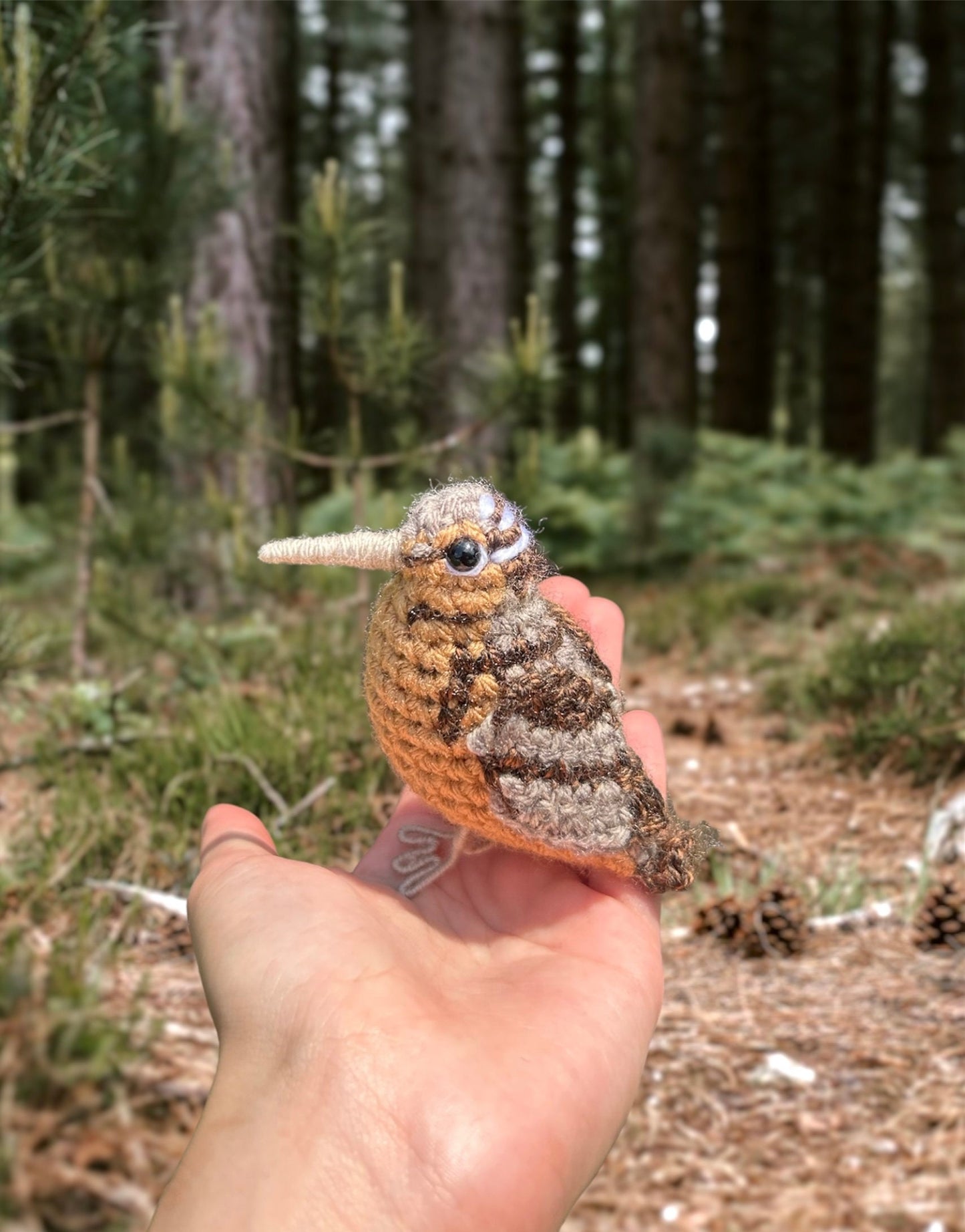 American Woodcock Written Crochet Pattern | DIGITAL PDF