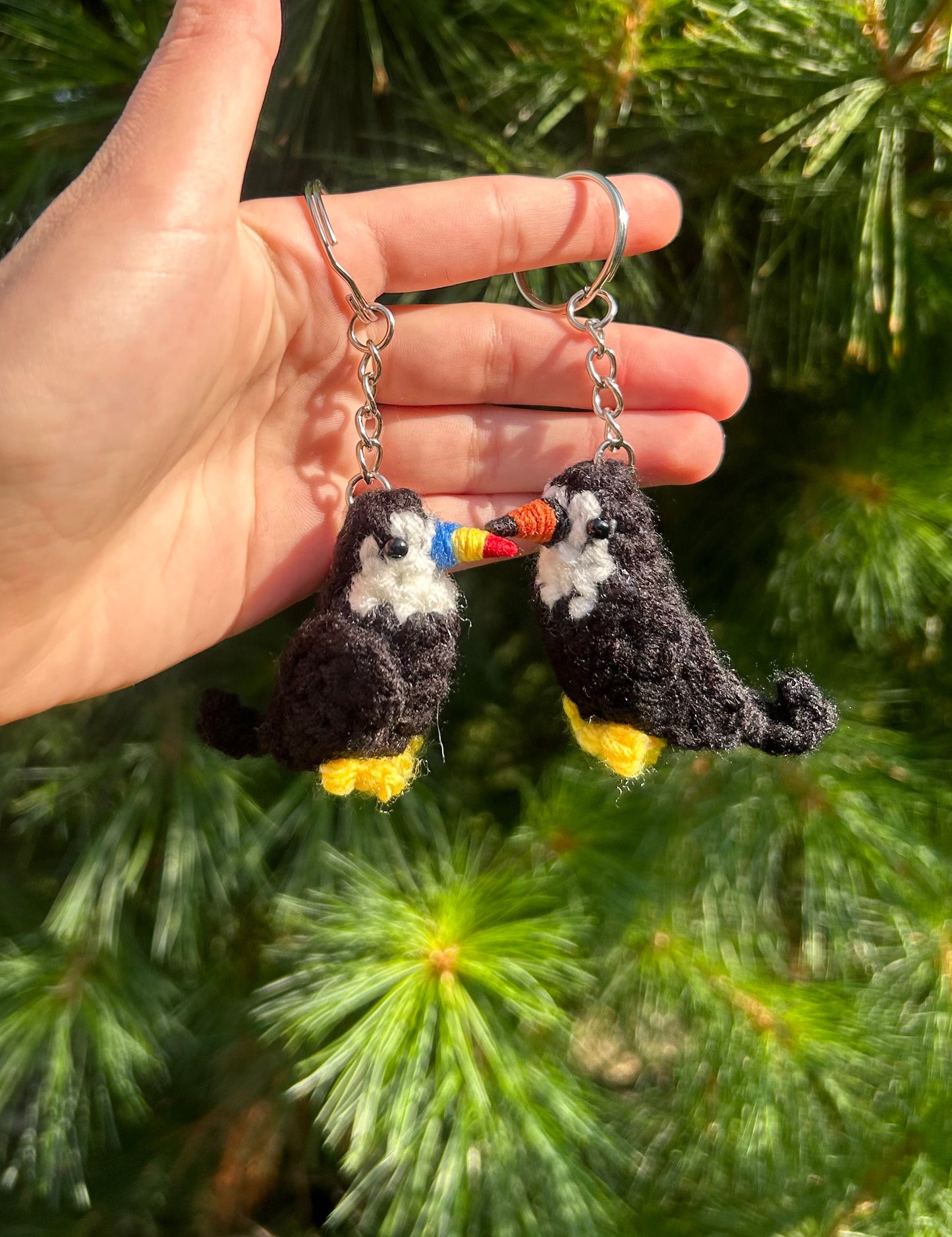 Tiny Birdies Toucan Keychain