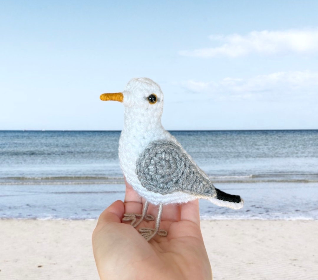 Little Seagull Written Crochet Pattern | DIGITAL PDF