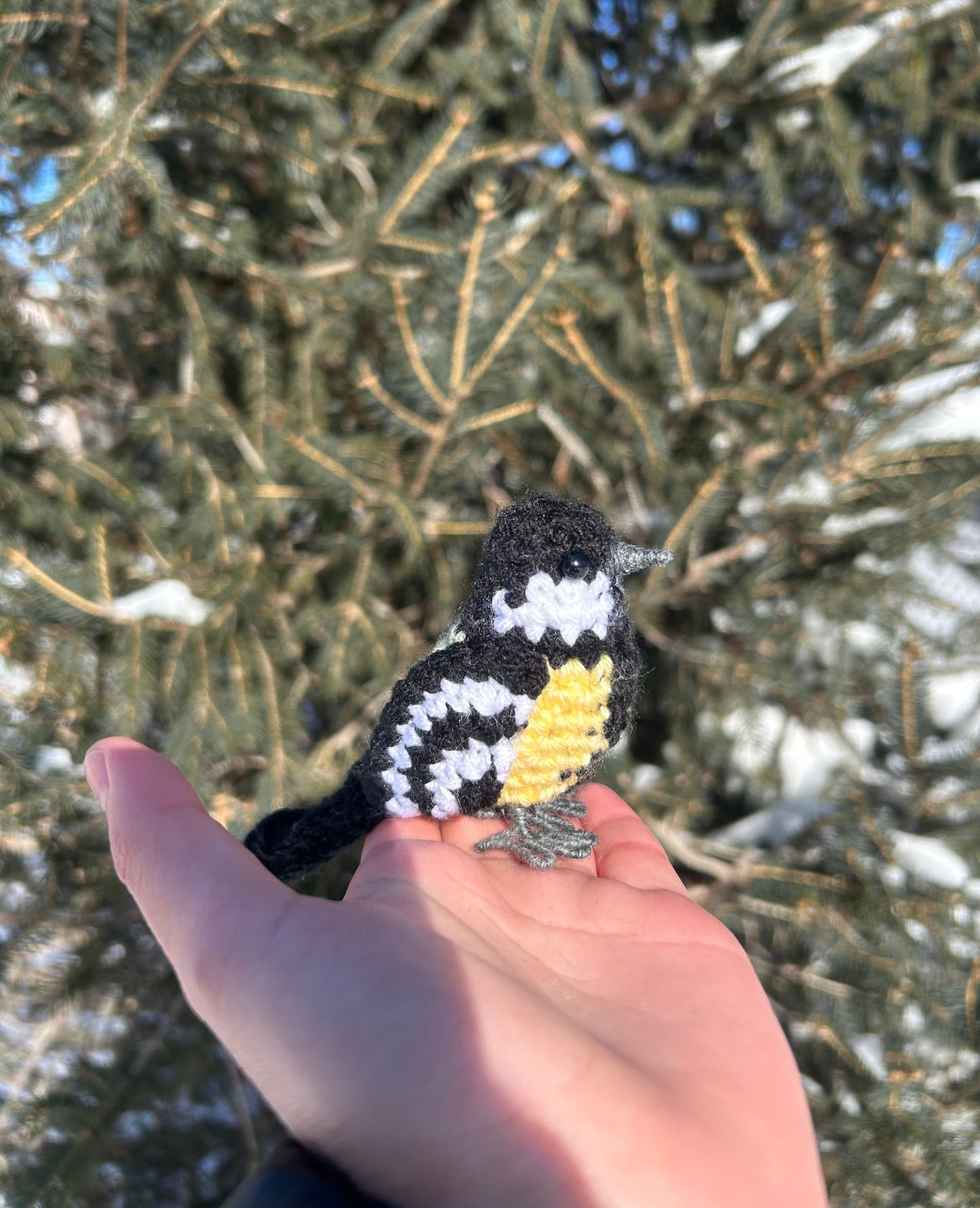 Great Tit Written Crochet Pattern | DIGITAL PDF