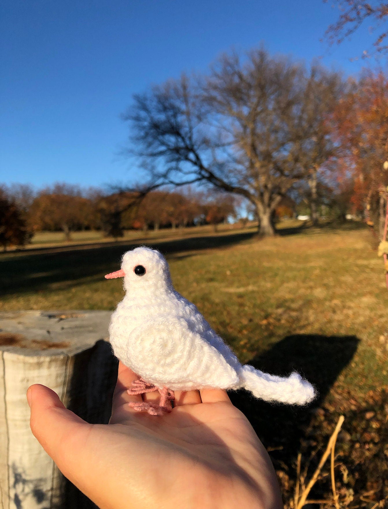 White Pigeon Plush