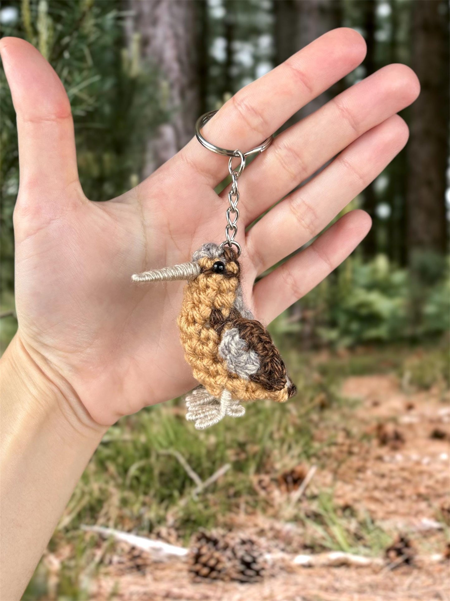 Tiny Birdies Woodcock Written Crochet Pattern | DIGITAL PDF