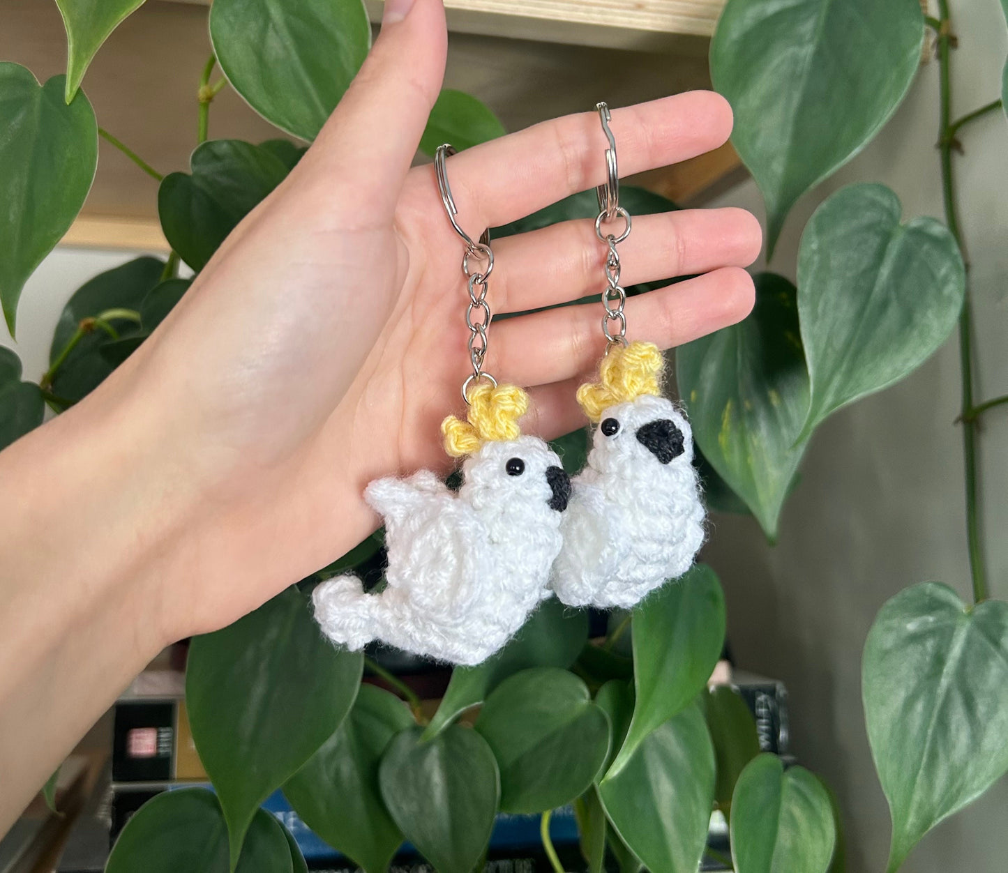 Tiny Birdies Cockatoo Keychain