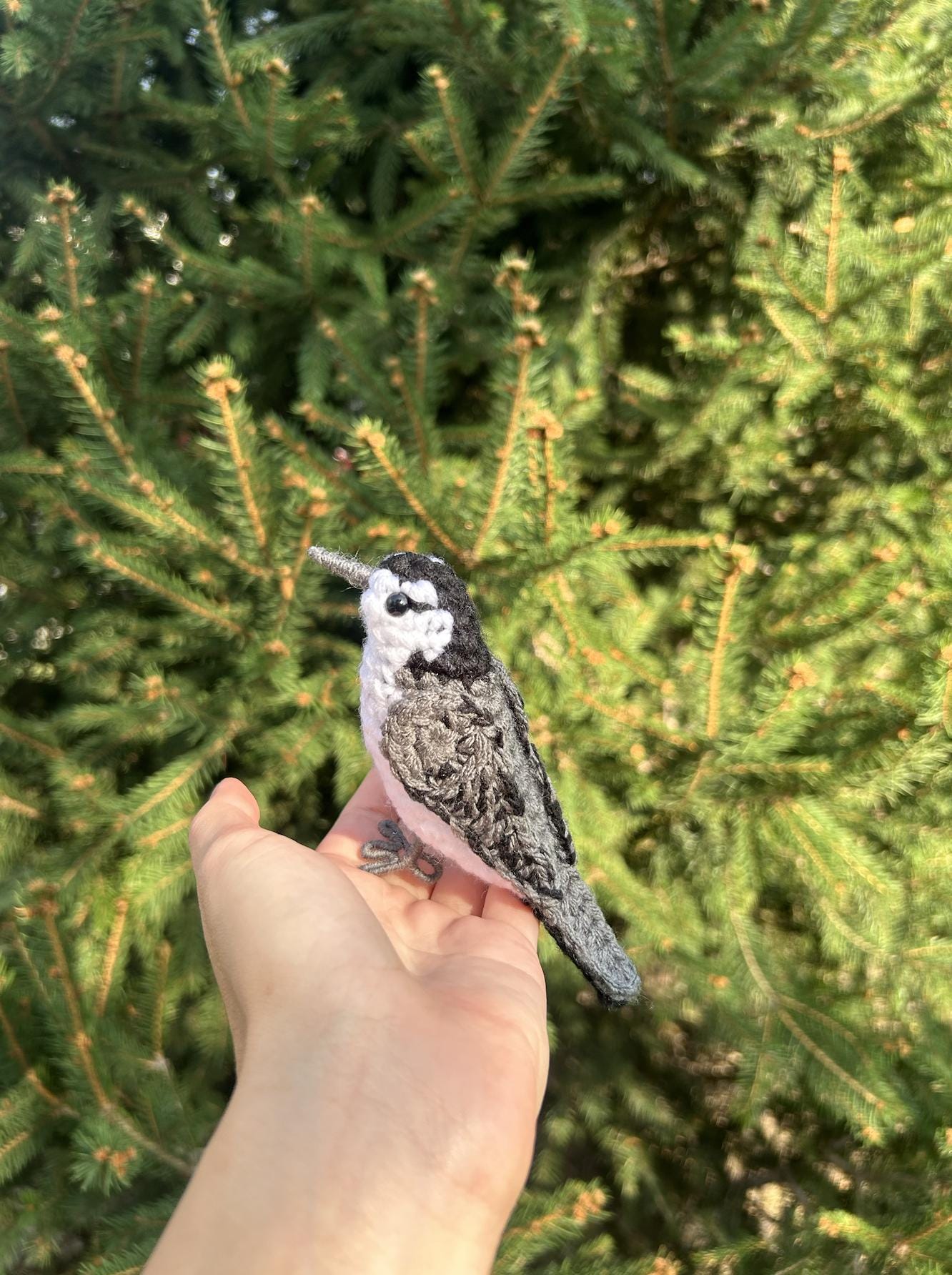 White-breasted Nuthatch Written Crochet Pattern | DIGITAL PDF