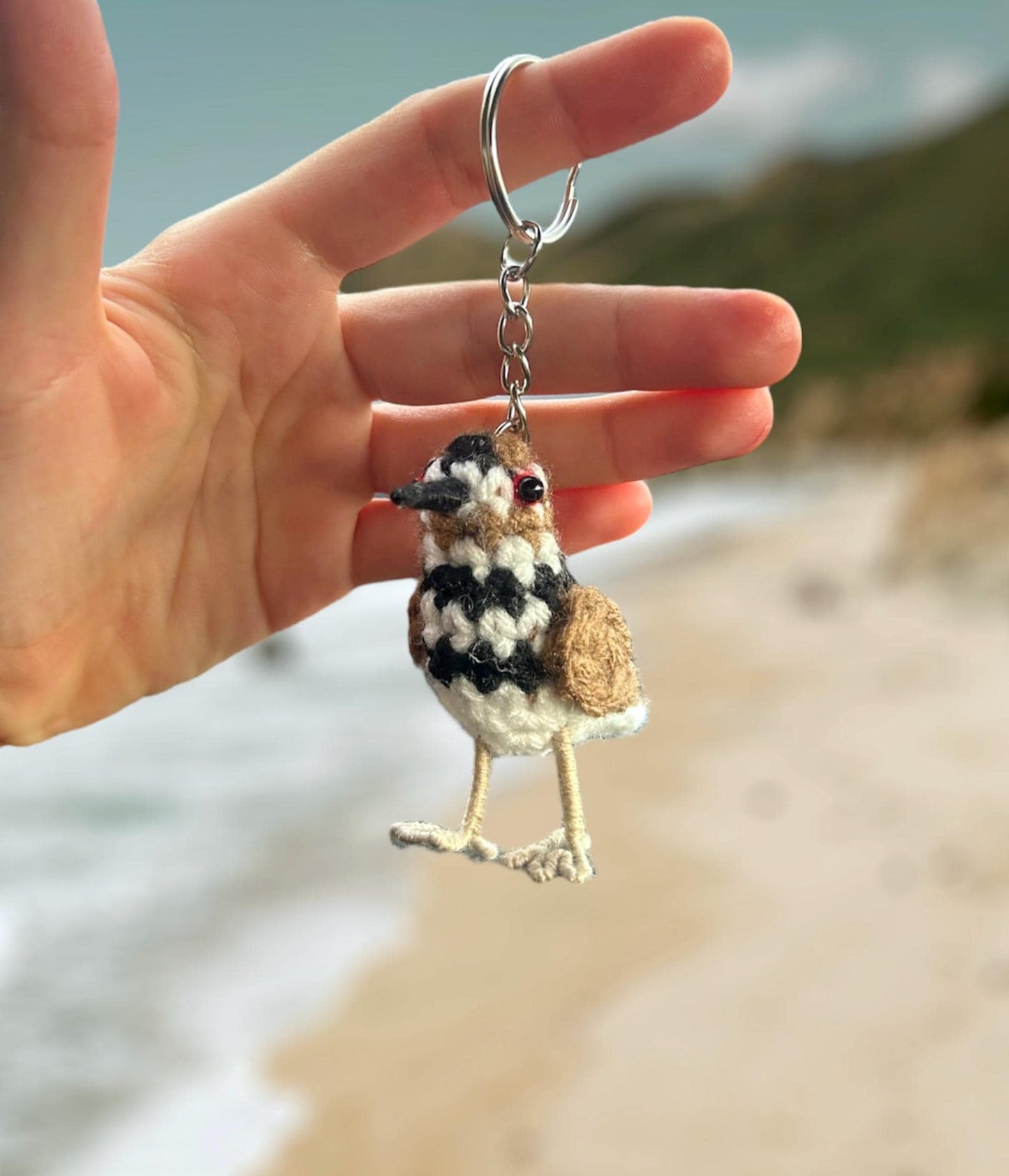 Tiny Birdies Killdeer Keychain