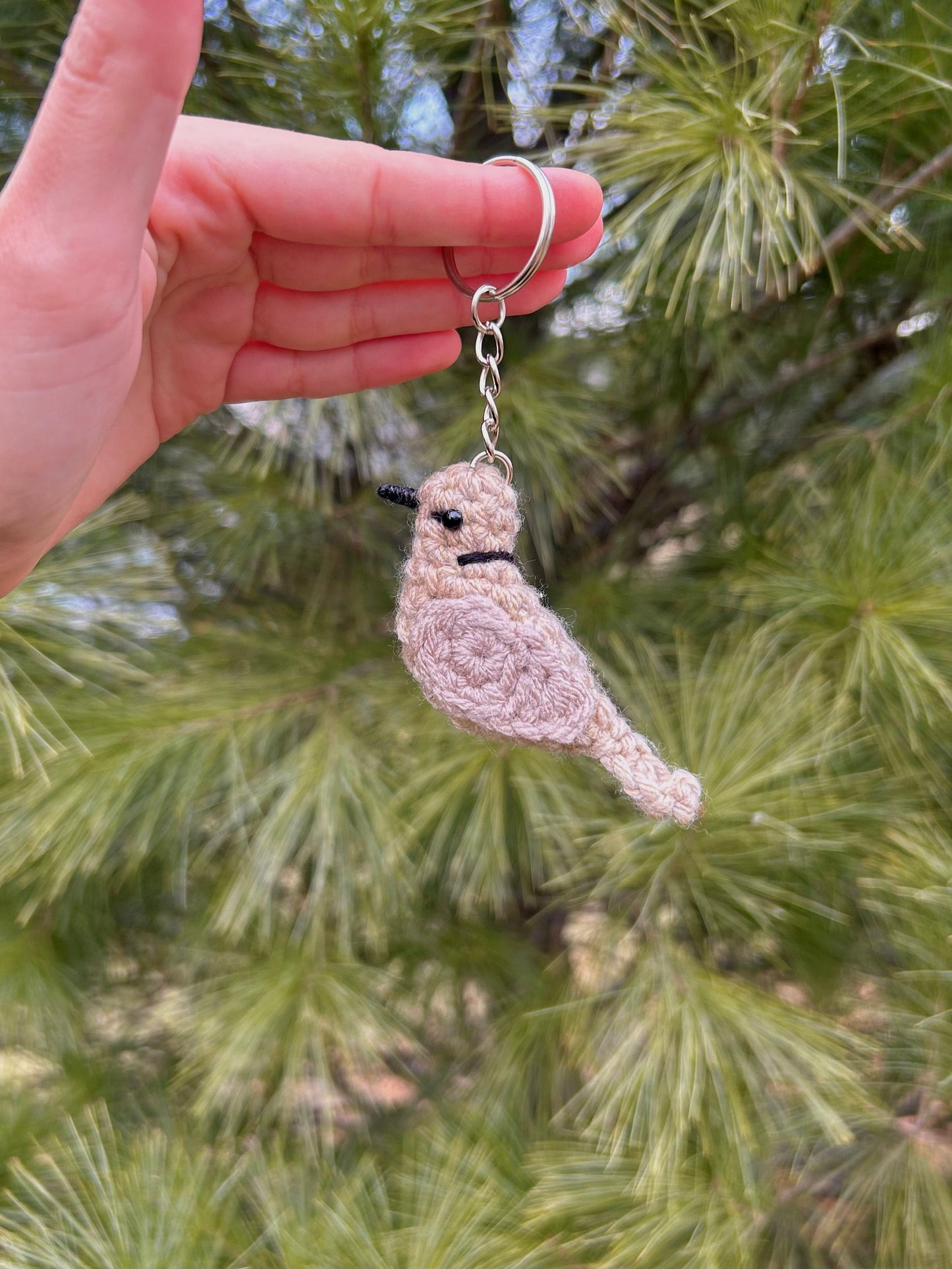 Tiny Birdies Ring-necked Dove Written Crochet Pattern | DIGITAL PDF