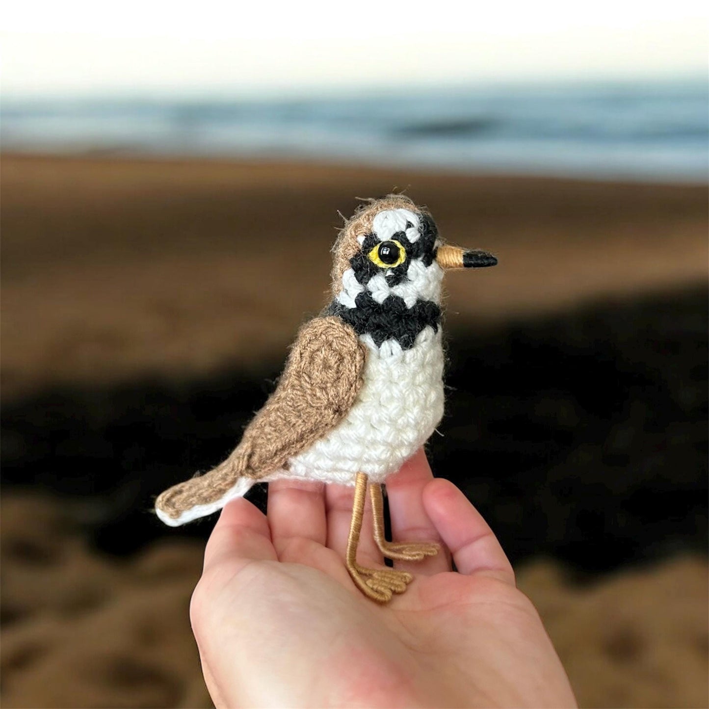 Ringed Plover Written Crochet Pattern | DIGITAL PDF
