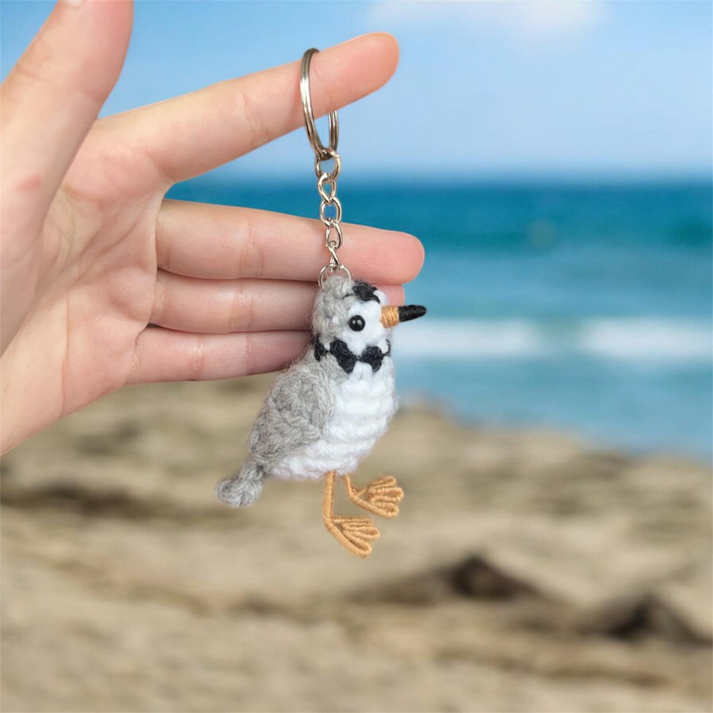 Tiny Birdies Piping Plover Written Crochet Pattern | DIGITAL PDF