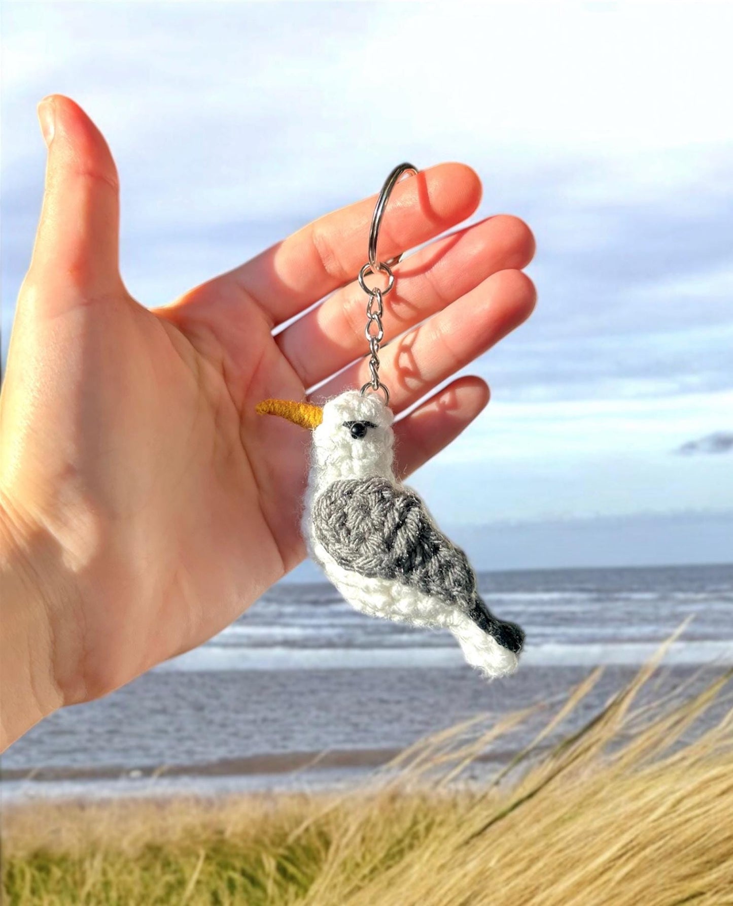 Tiny Birdies Albatross Keychain