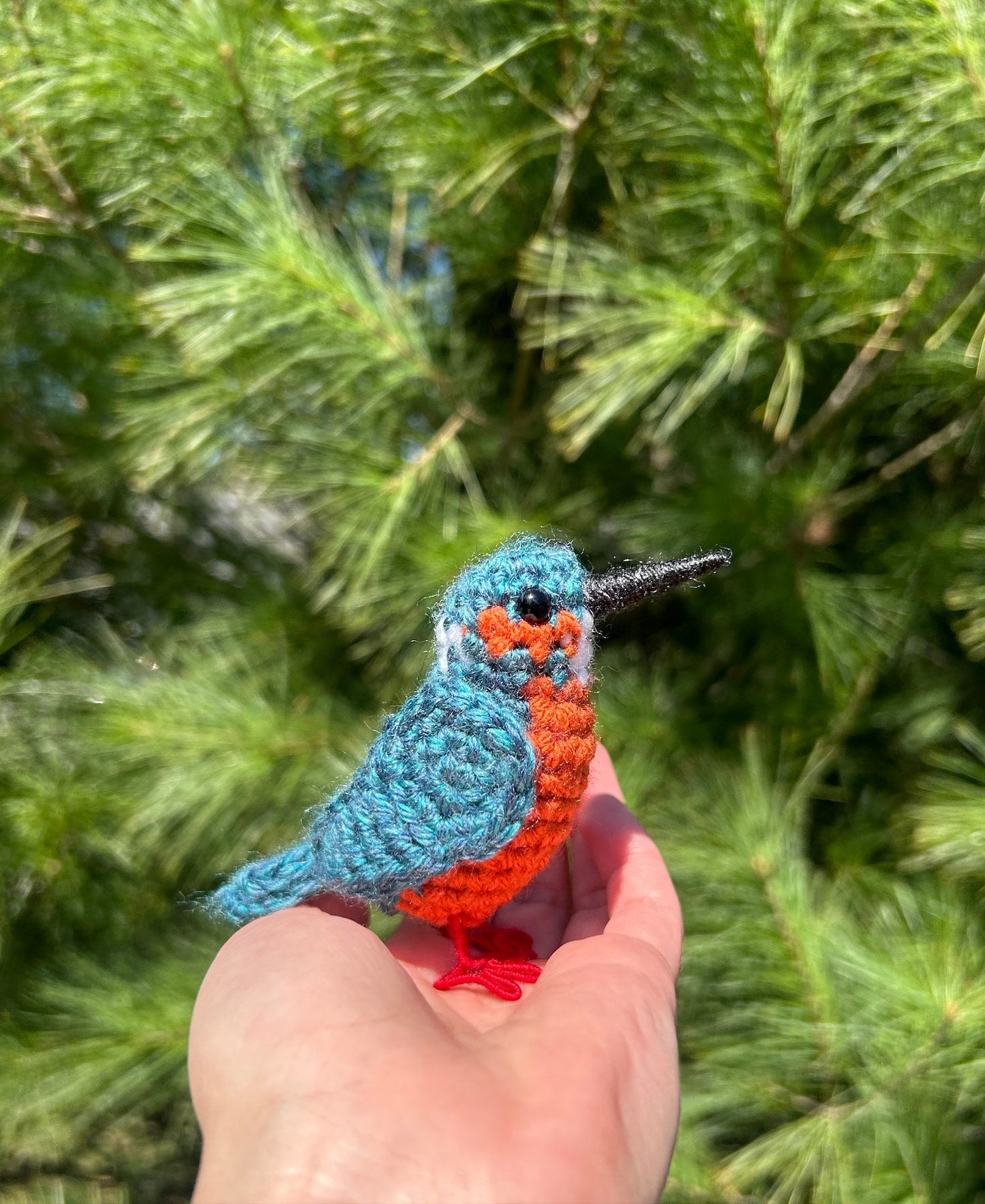Little Kingfisher Written Crochet Pattern | DIGITAL PDF