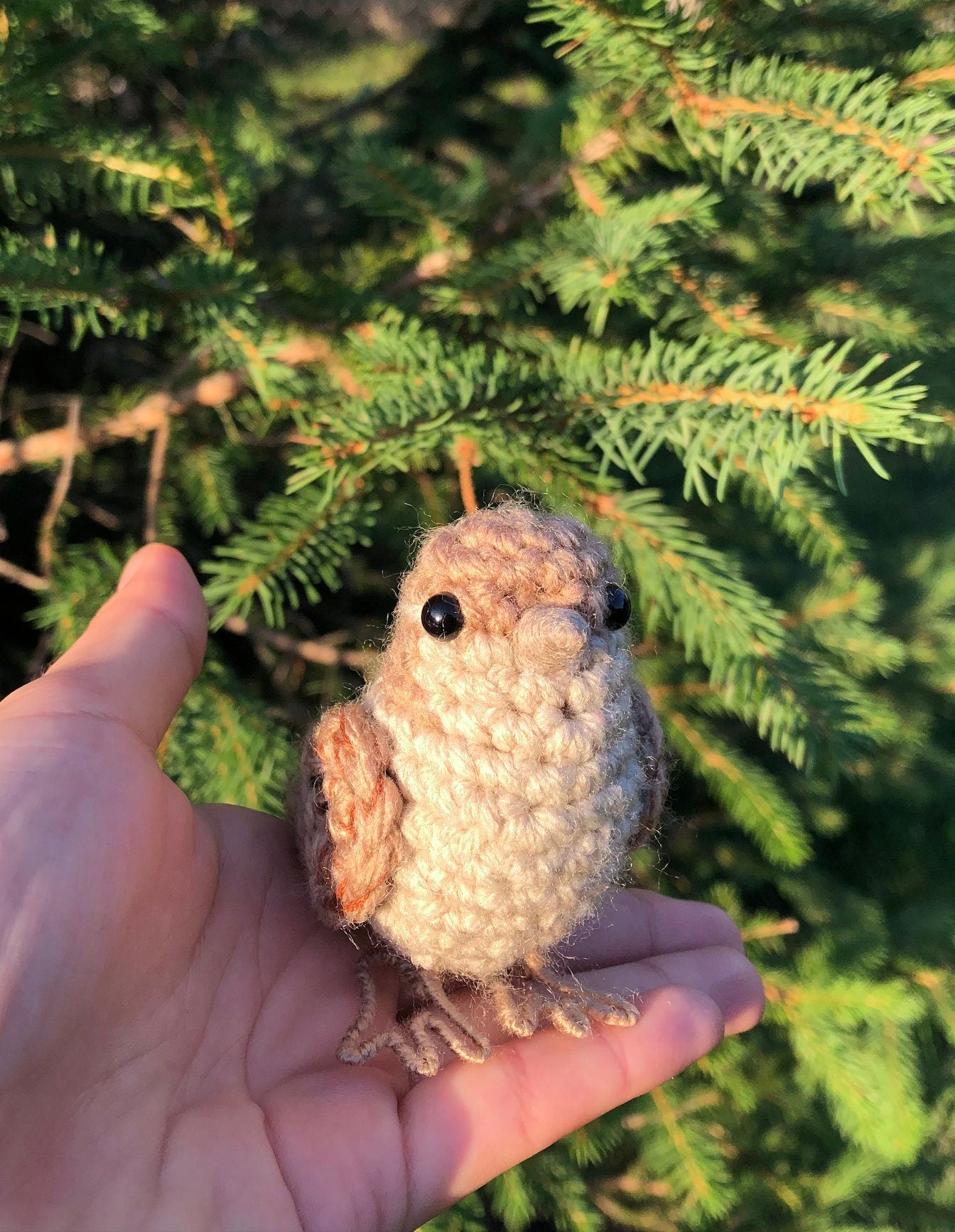 Female House Sparrow Plush