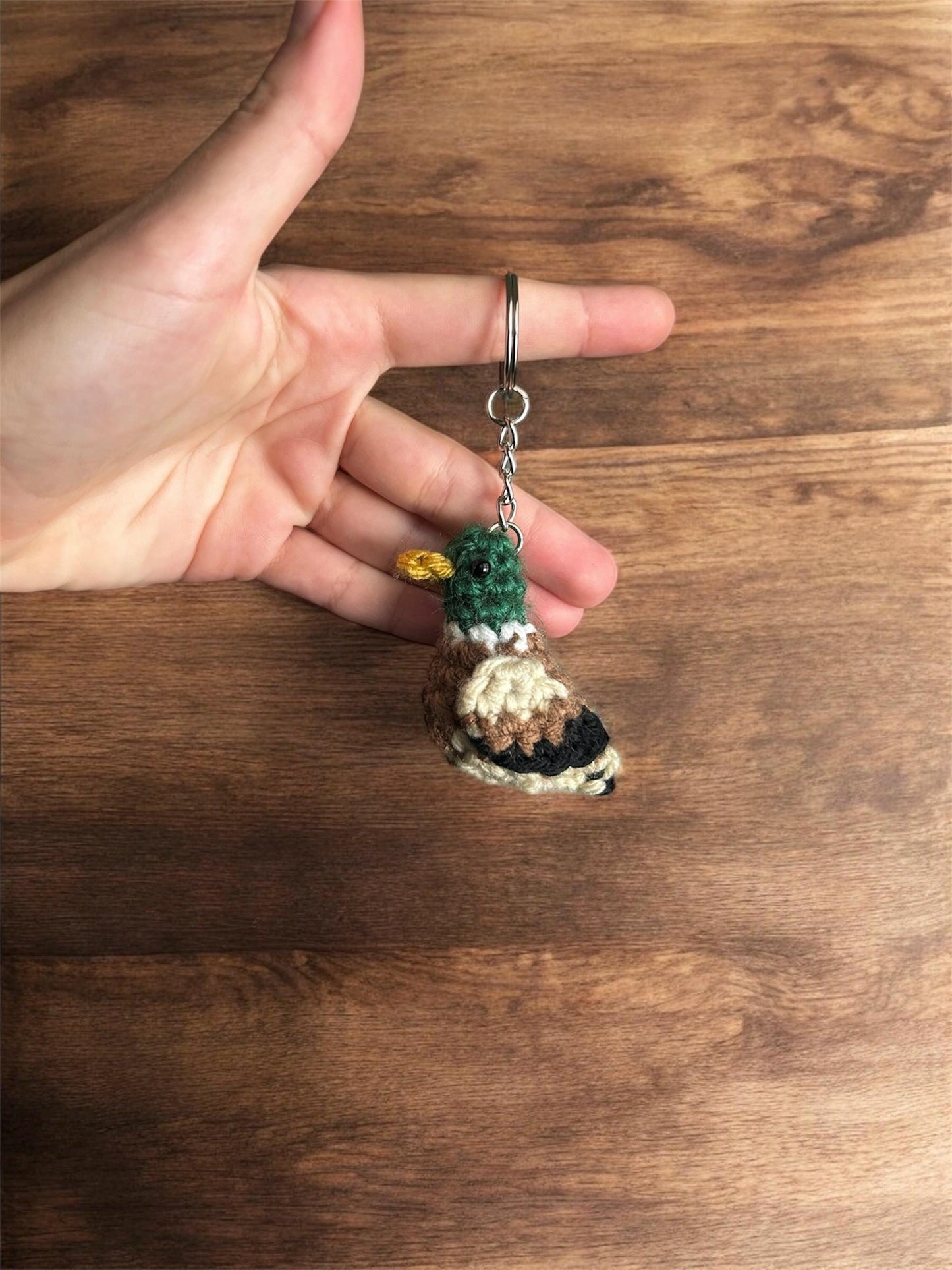 Tiny Birdies Mallard Duck Keychain