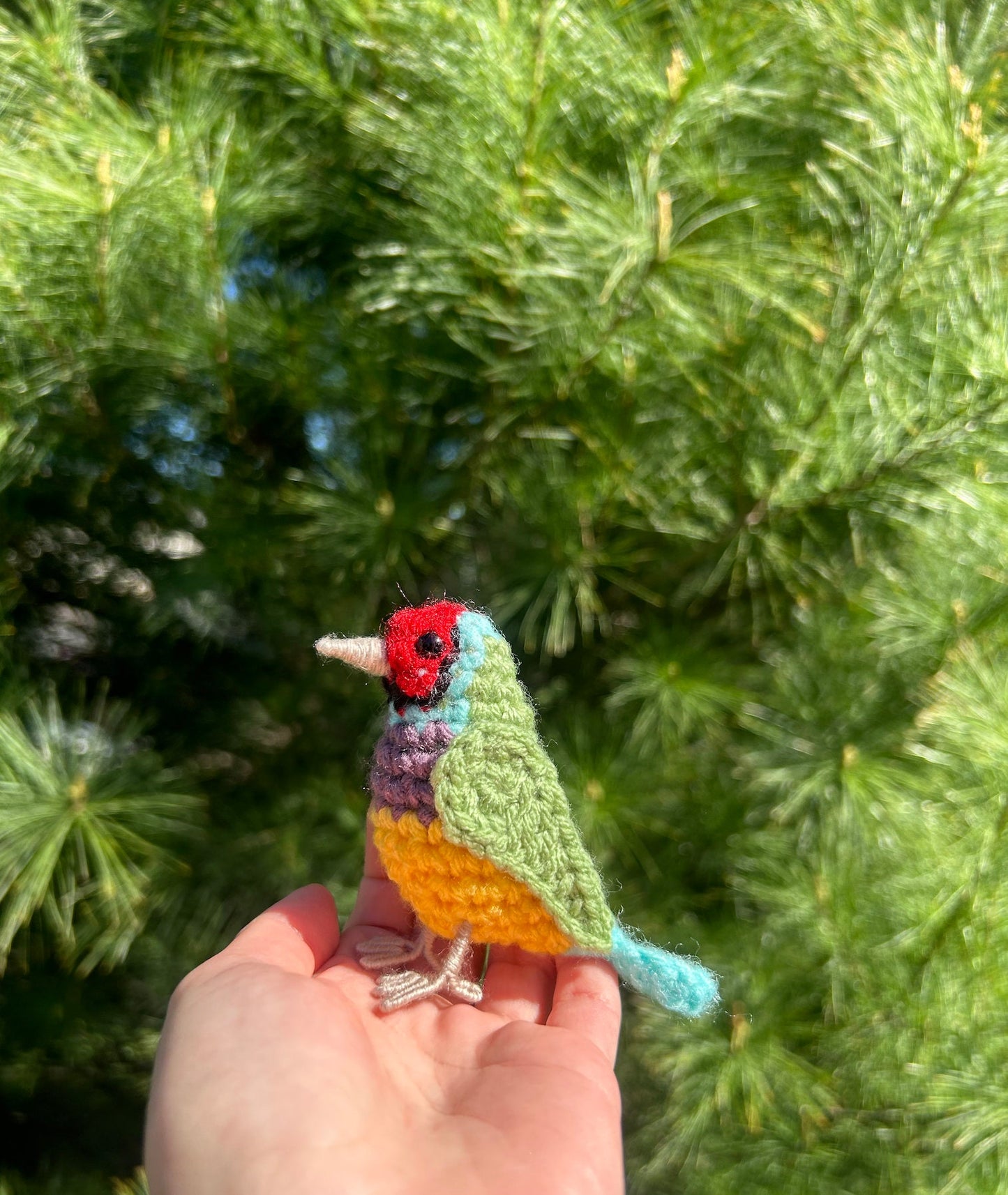 Gouldian Finch Plush