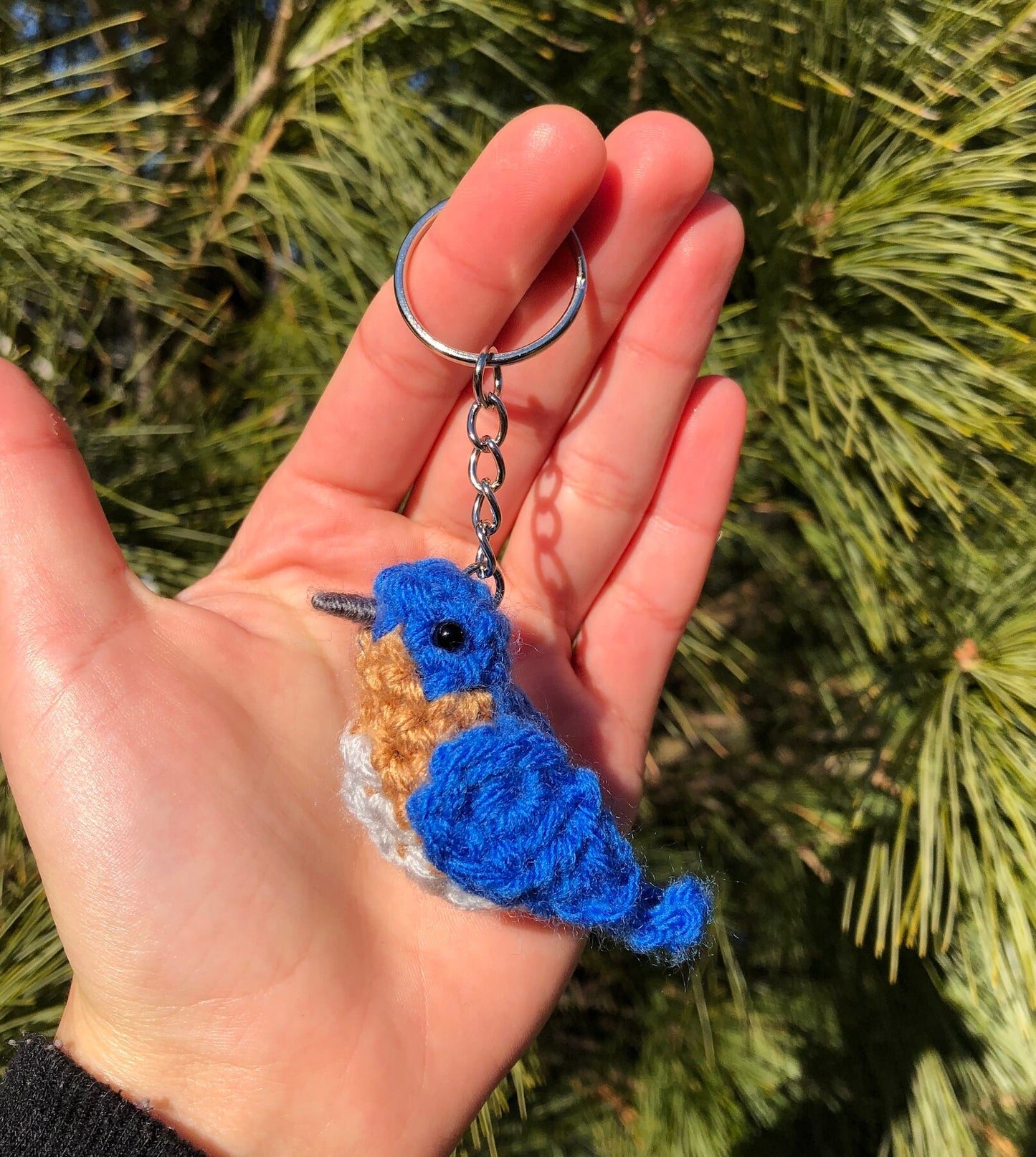 Tiny Birdies Bluebird Written Crochet Pattern | DIGITAL PDF