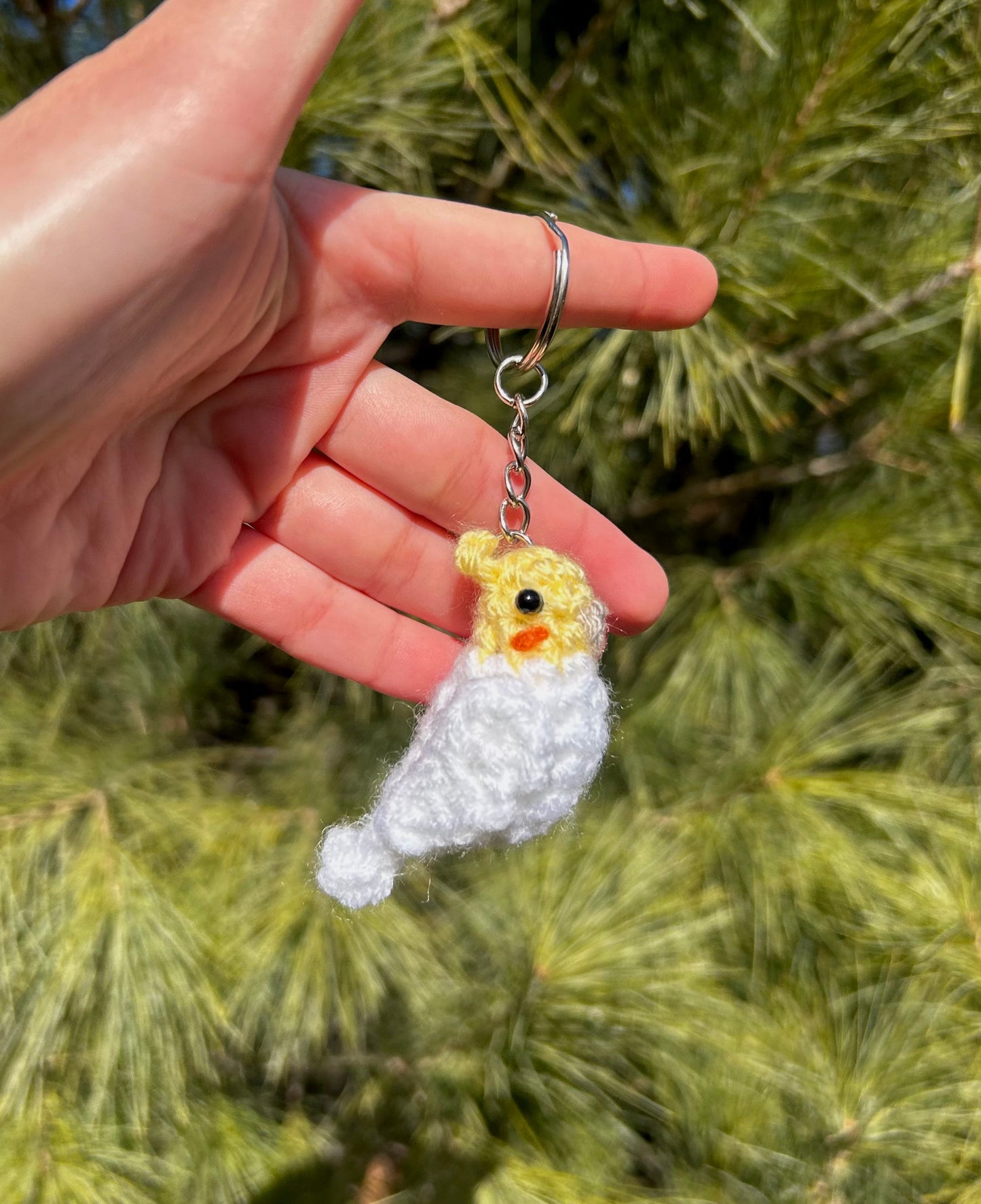 Tiny Birdies Cockatiel Keychain