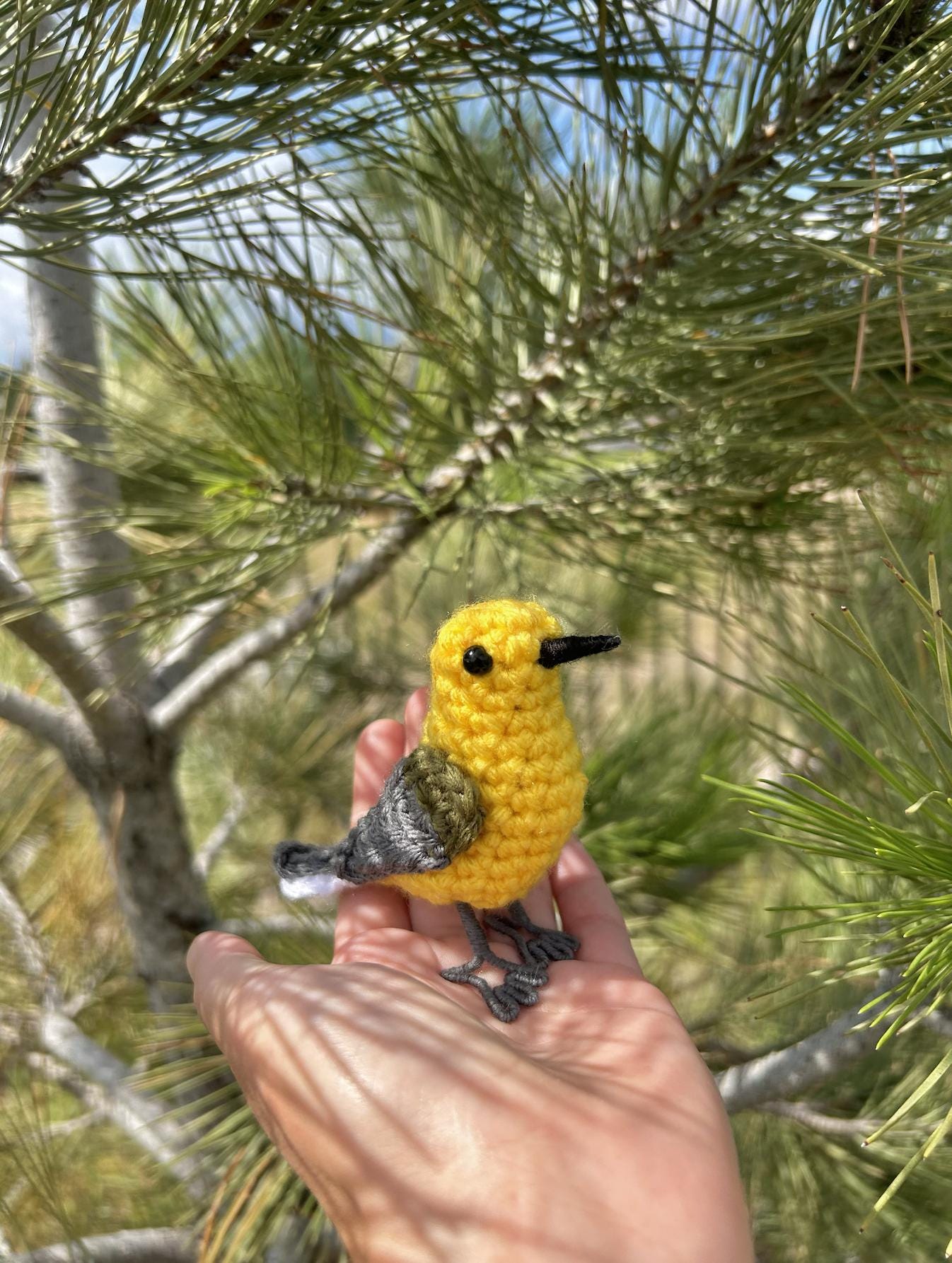 Prothonotary Warbler Written Crochet Pattern | DIGITAL PDF
