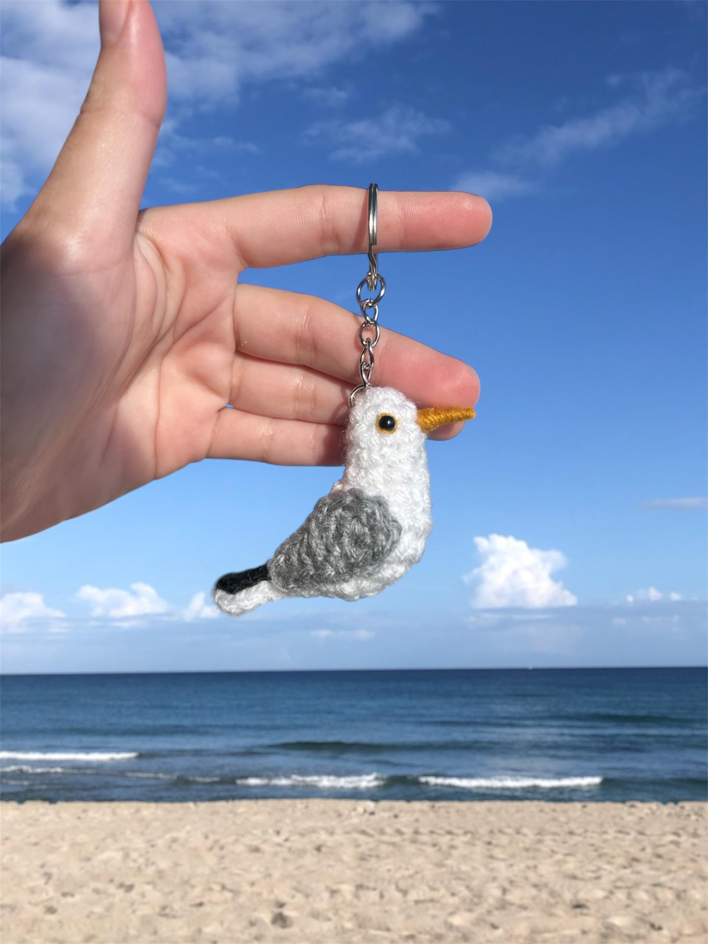 Tiny Birdies Seagull Written Crochet Pattern | DIGITAL PDF