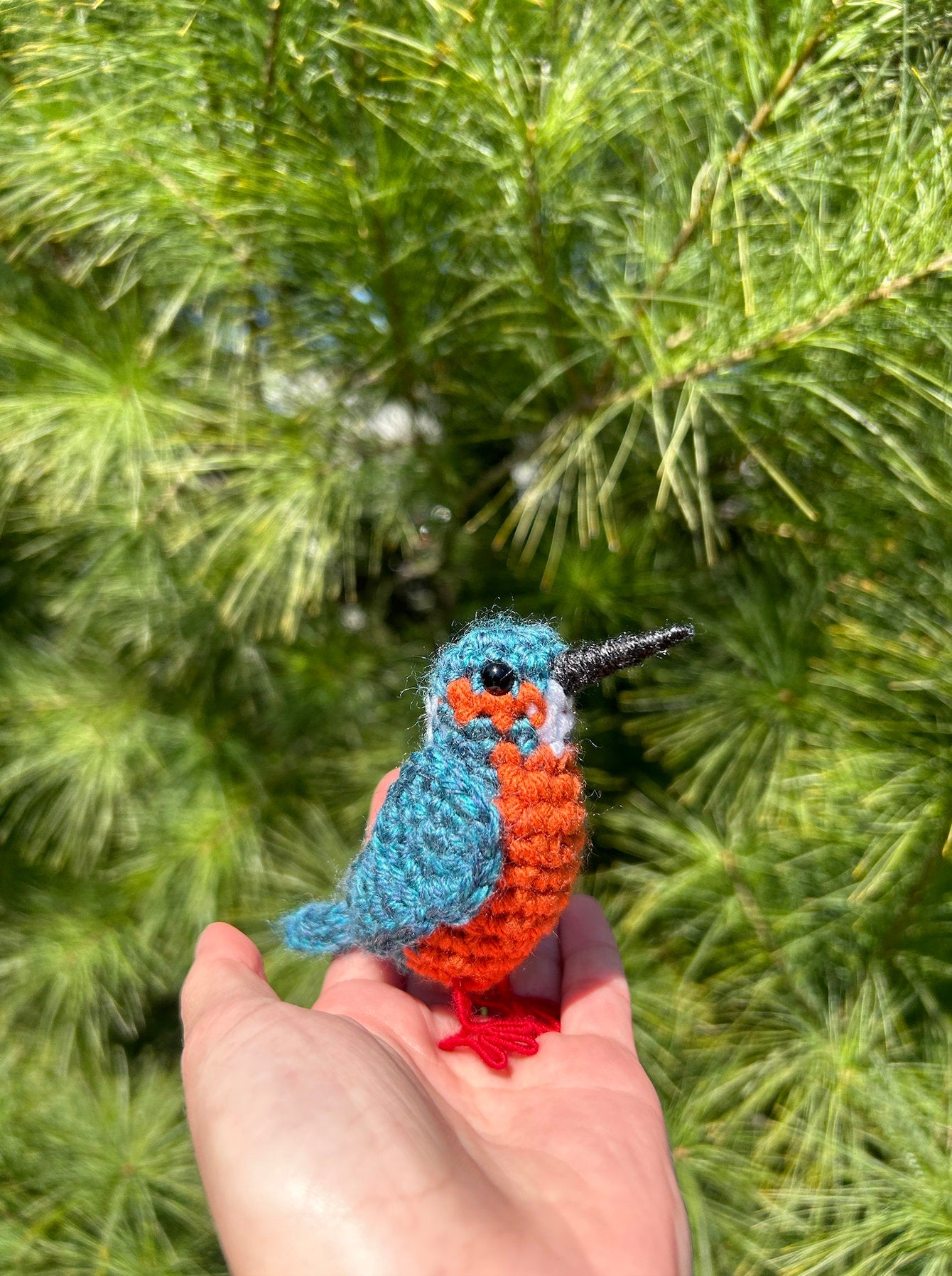 Little Kingfisher Written Crochet Pattern | DIGITAL PDF