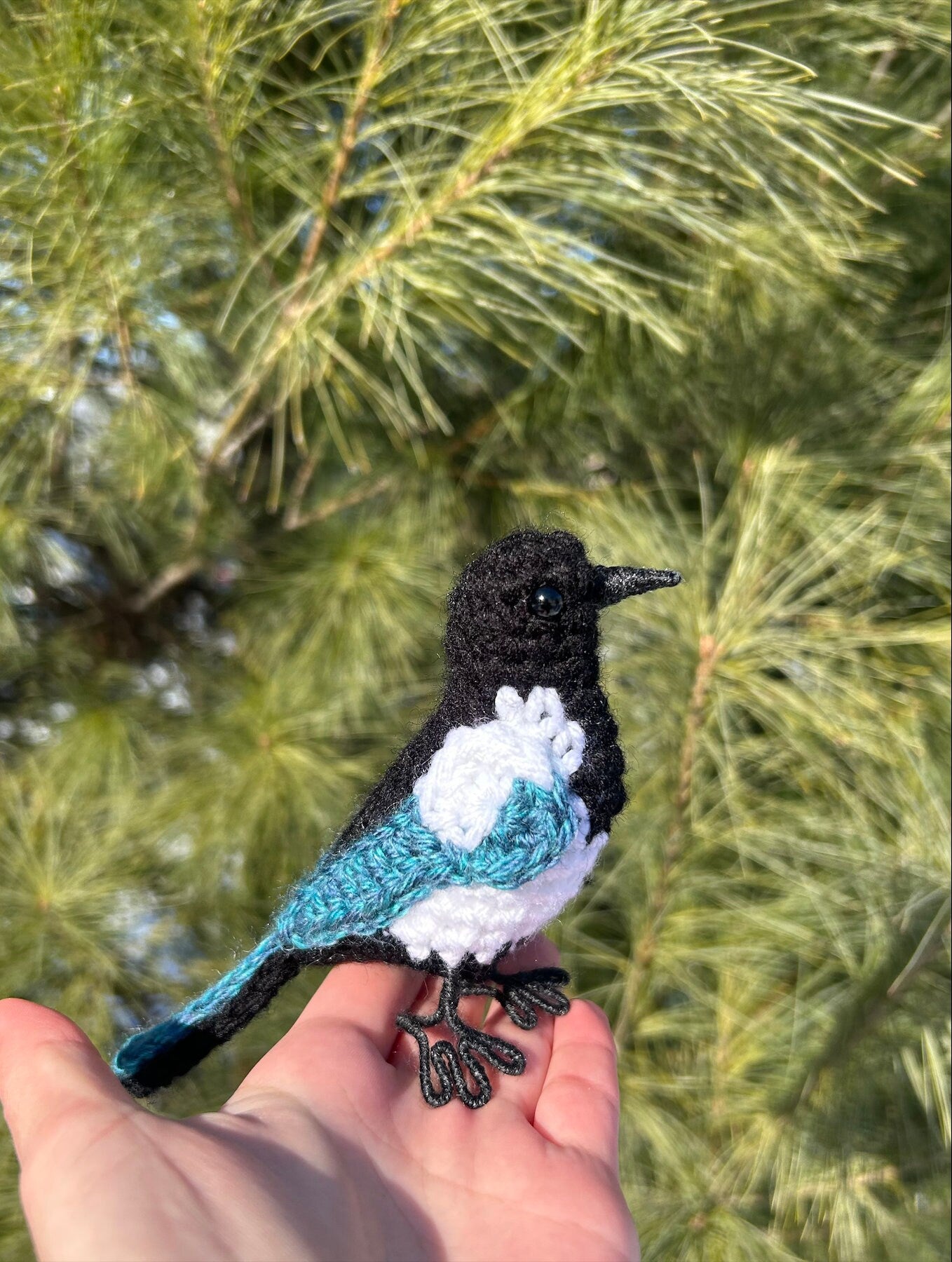 Eurasian Magpie Plush