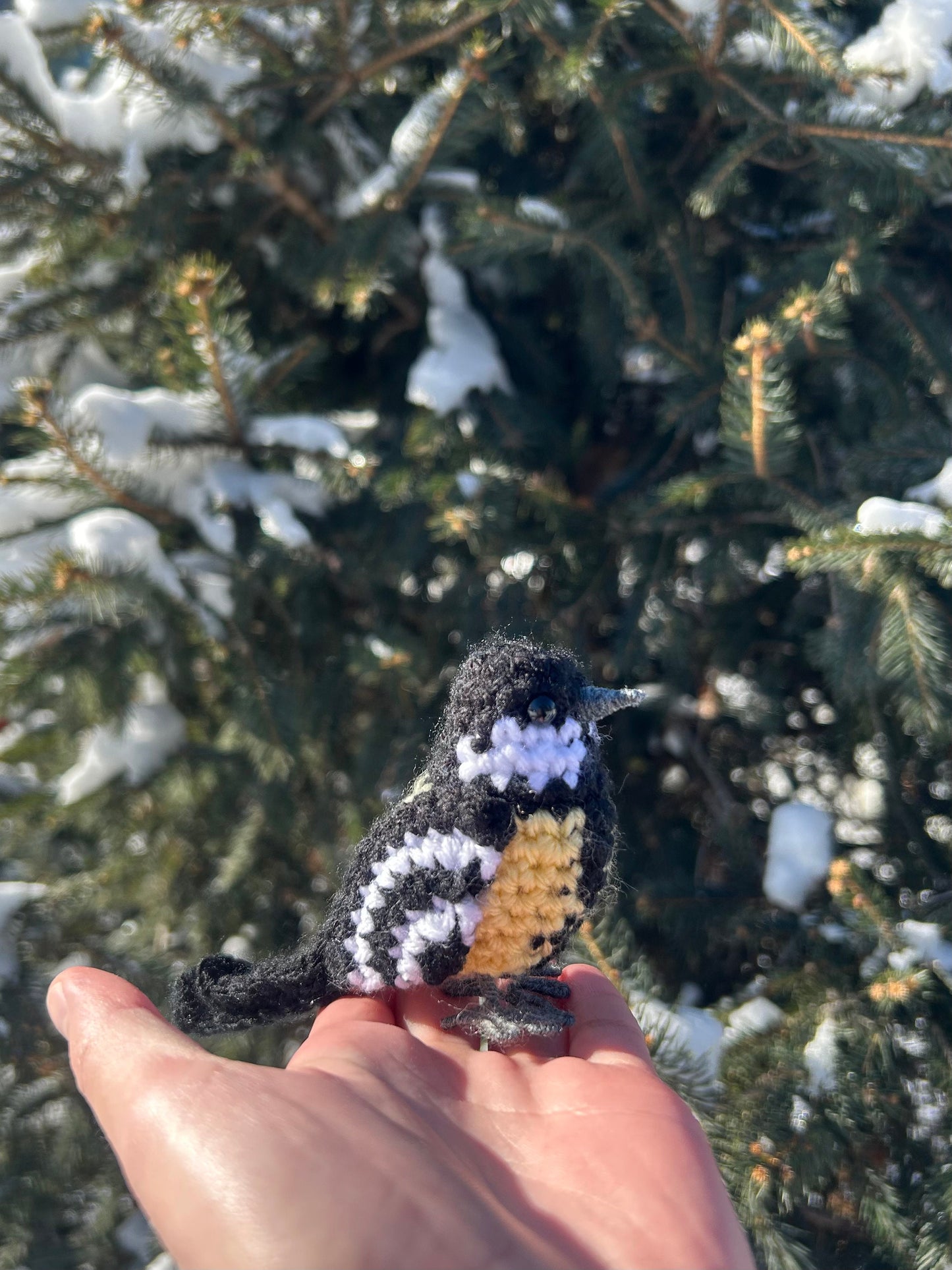 Great Tit Written Crochet Pattern | DIGITAL PDF