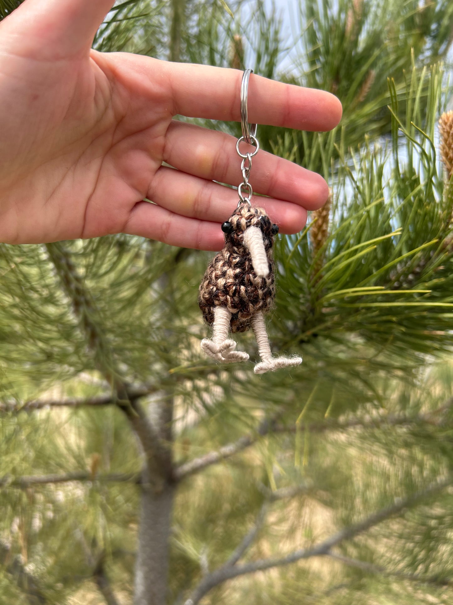 Tiny Birdies Kiwi Keychain