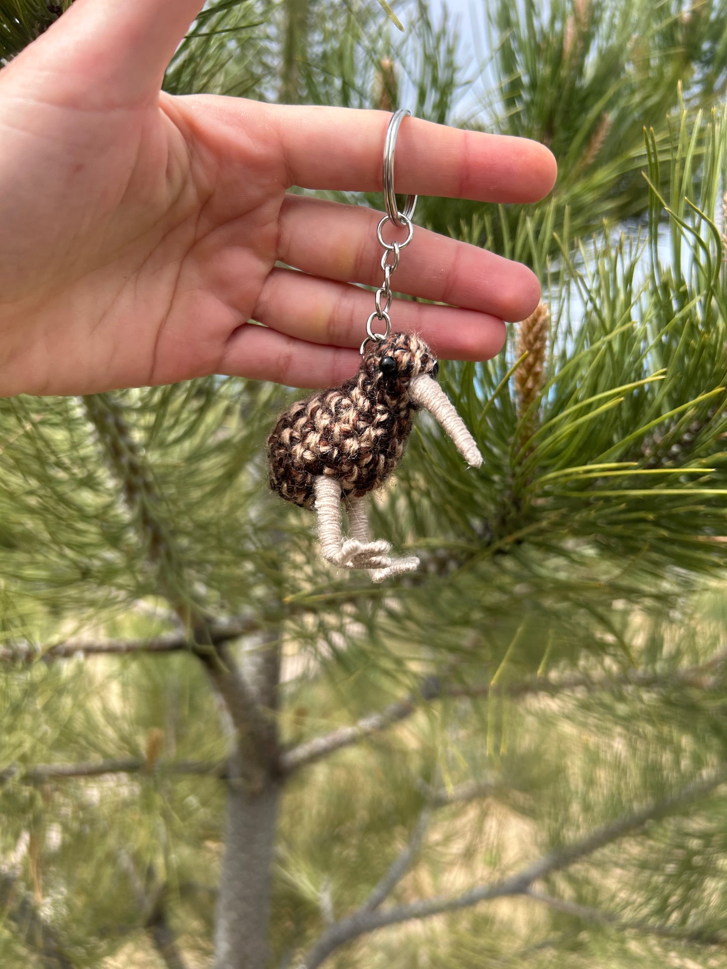 Tiny Birdies Kiwi Keychain