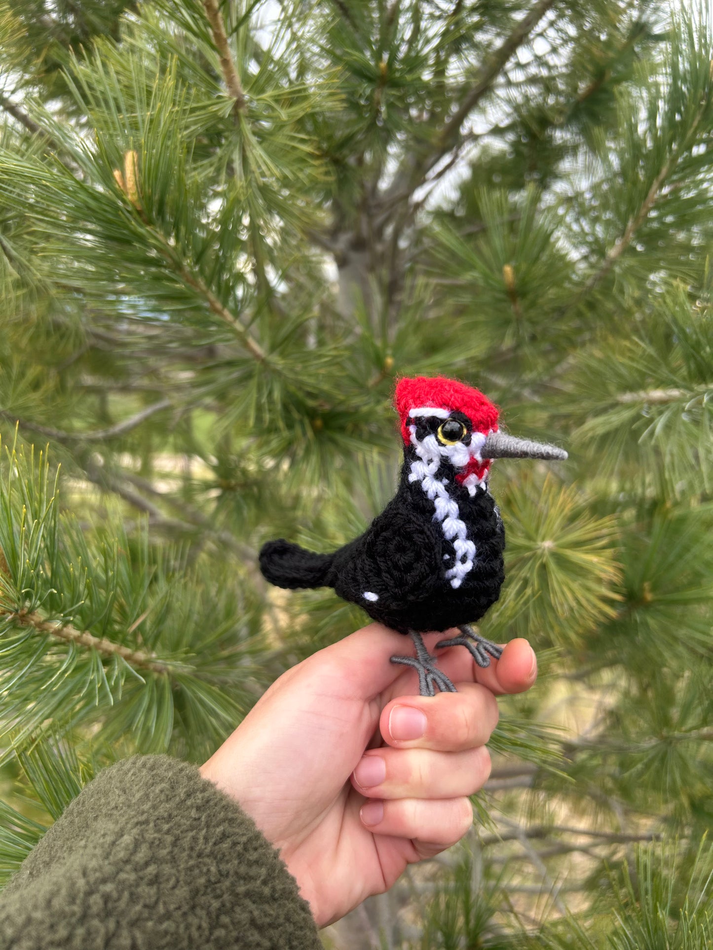 Pileated Woodpecker Plush