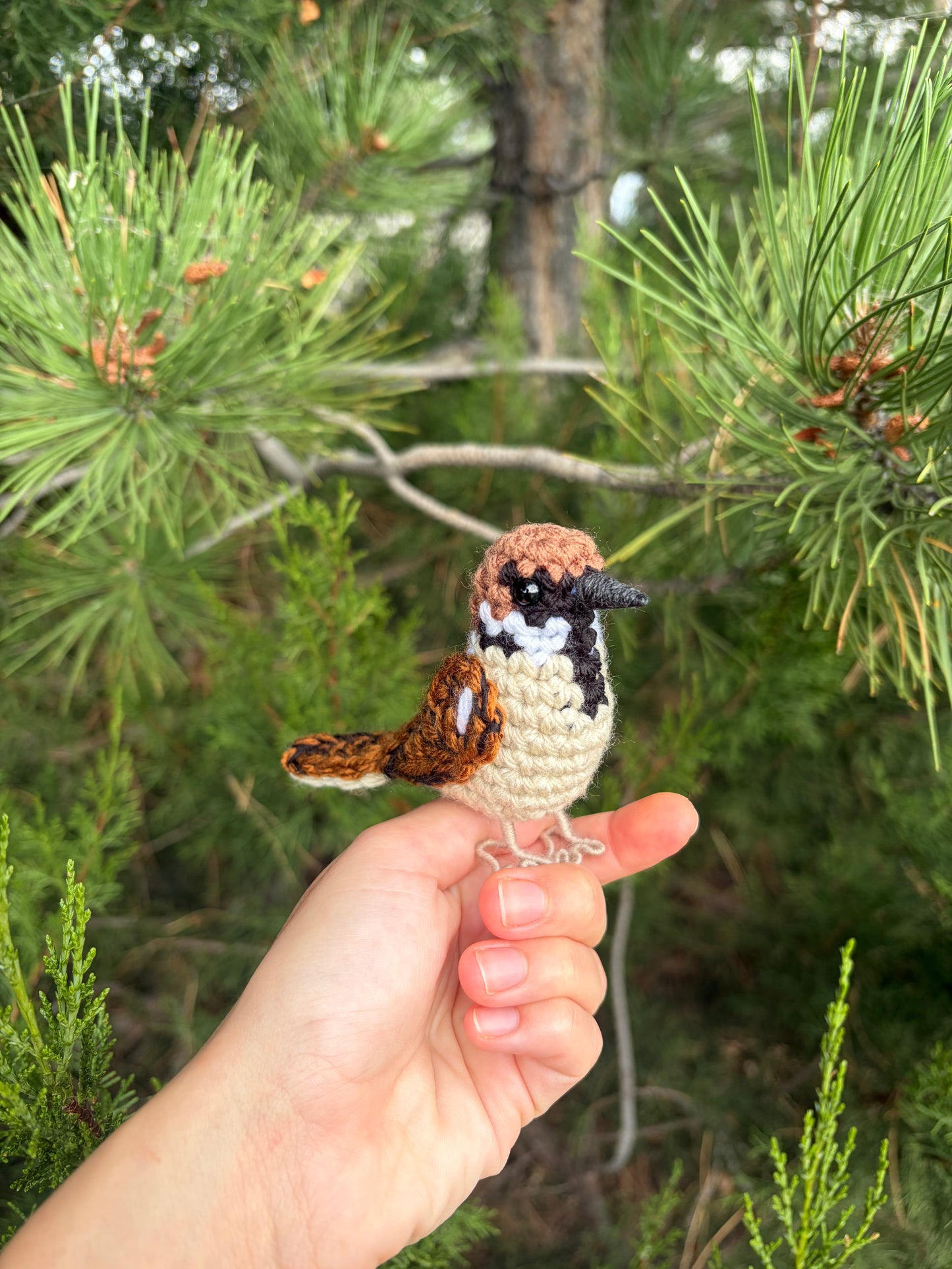 Eurasian Tree Sparrow Plush